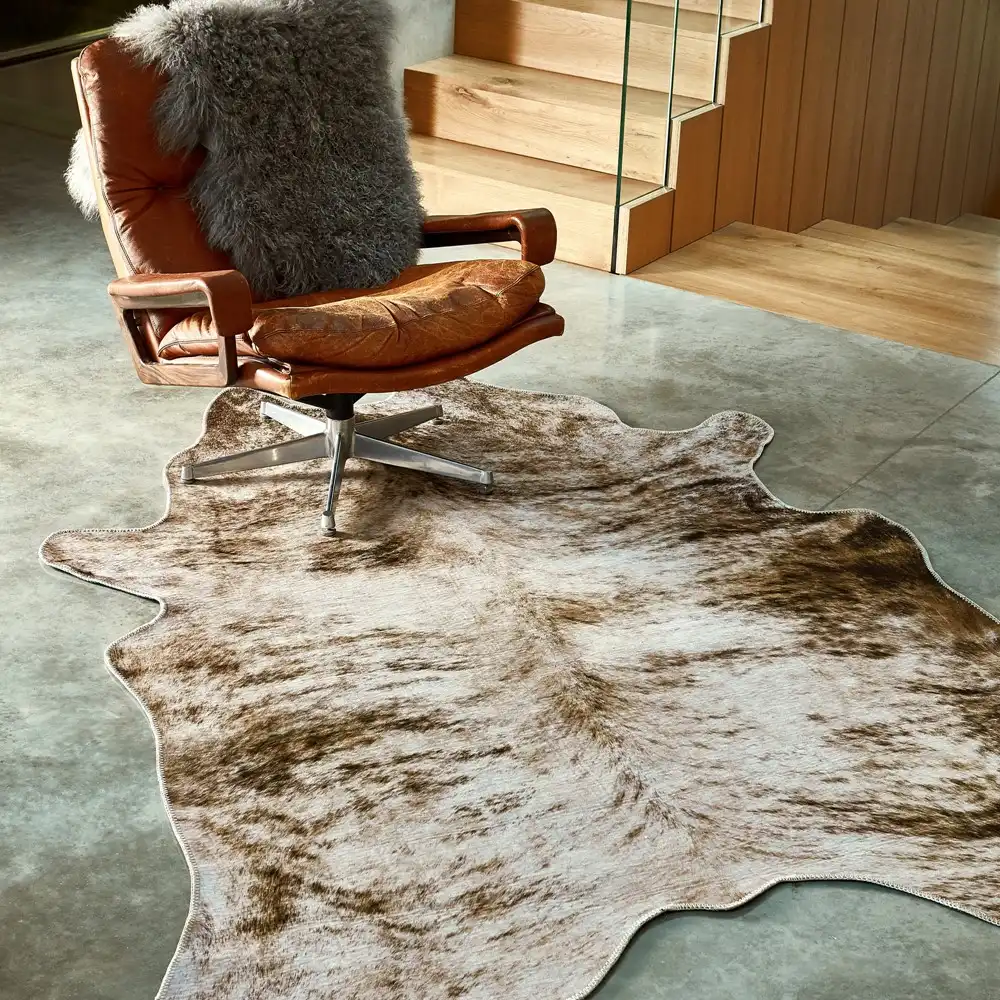 Texas Faux Grey Rug