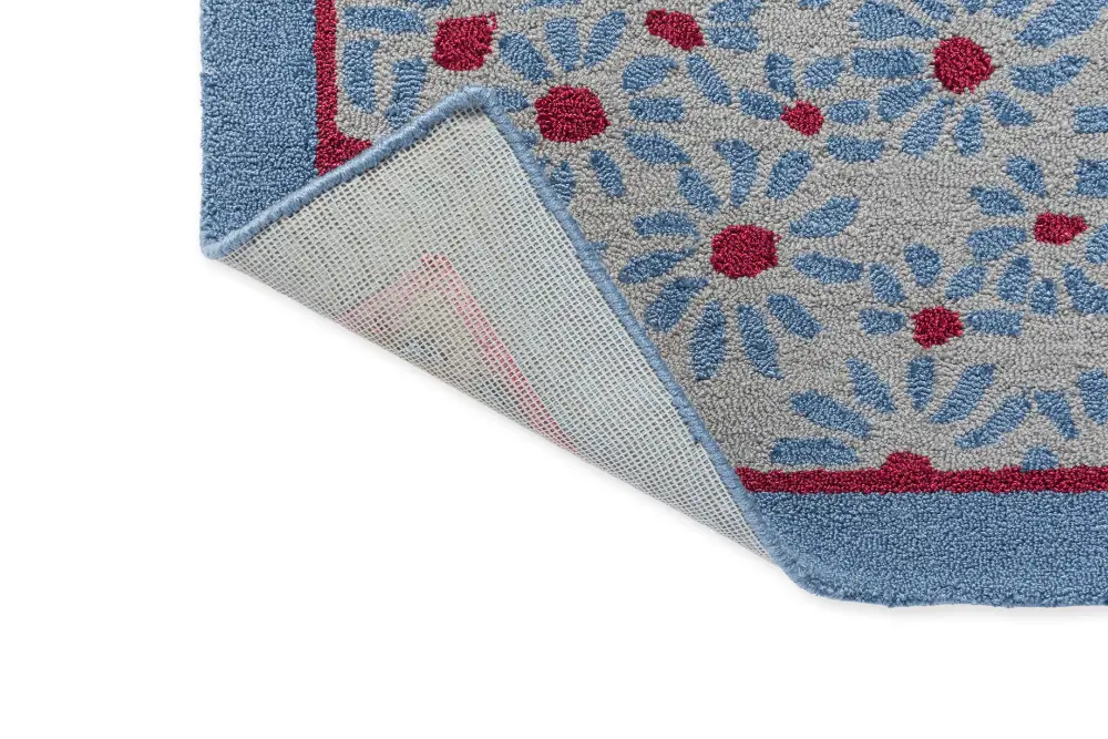 Thorncliff Laura Ashley Daisy Sky Blue outdoor 480308 Rug - Image 4