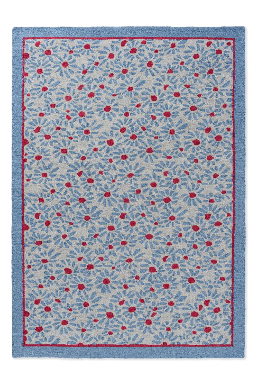 Thorncliff Laura Ashley Daisy Sky Blue outdoor 480308 Rug - Image 5