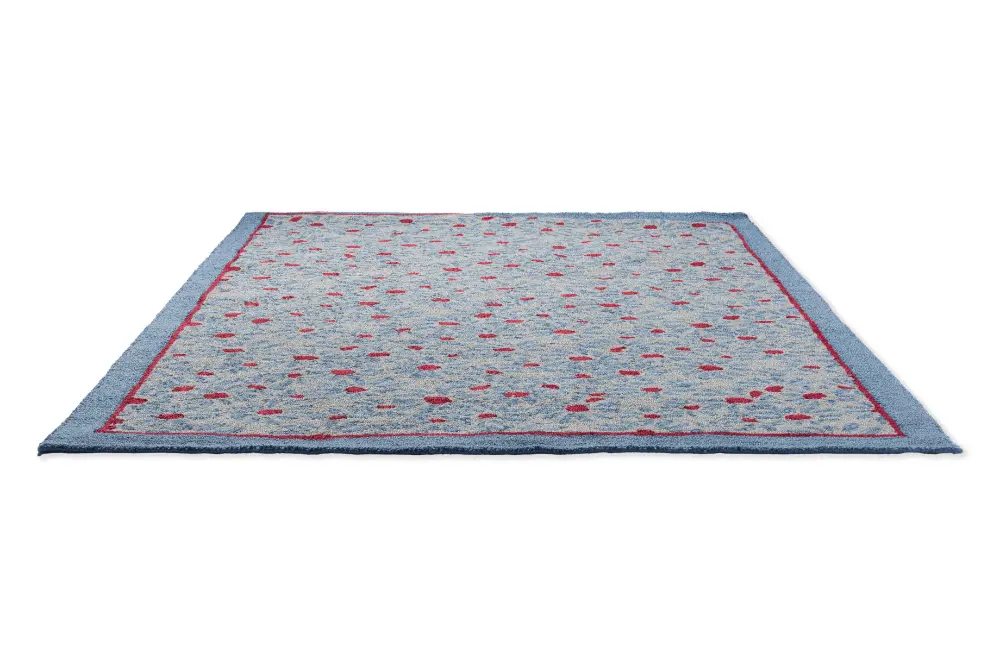 Thorncliff Laura Ashley Daisy Sky Blue outdoor 480308 Rug - Image 6