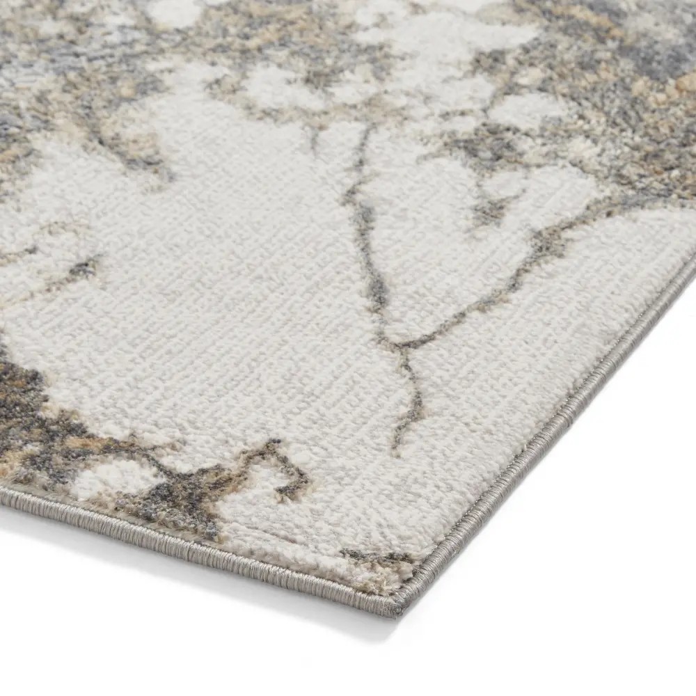 Tidal TL447 Silver/Dark Grey Modern Abstract Rug - Image 3