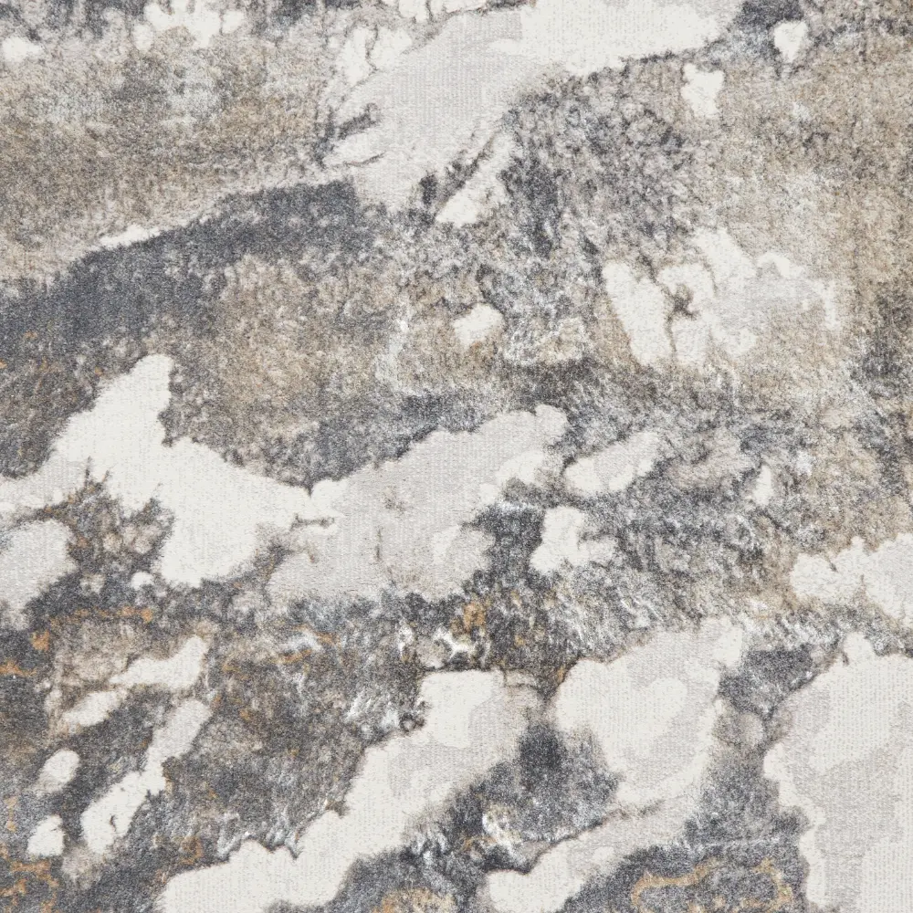 Tidal TL447 Silver/Dark Grey Modern Abstract Rug - Image 7