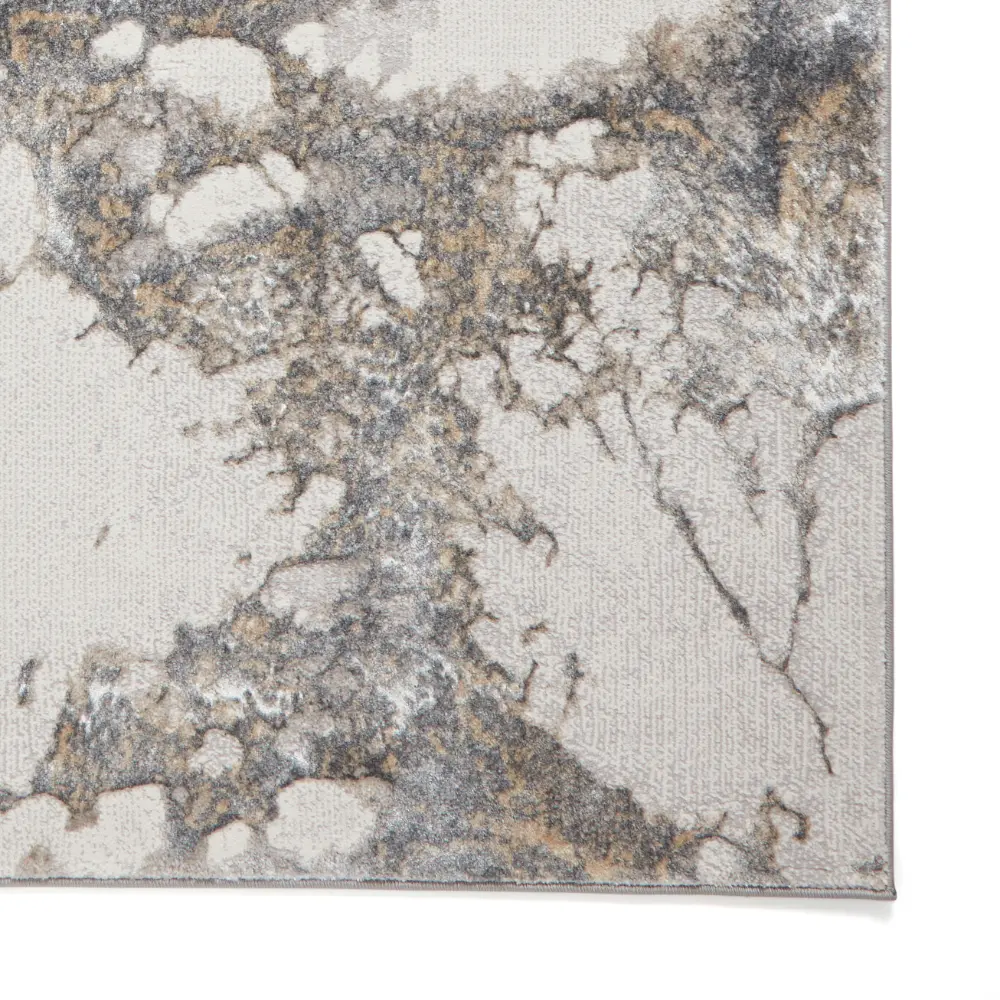 Tidal TL447 Silver/Dark Grey Modern Abstract Rug - Image 8