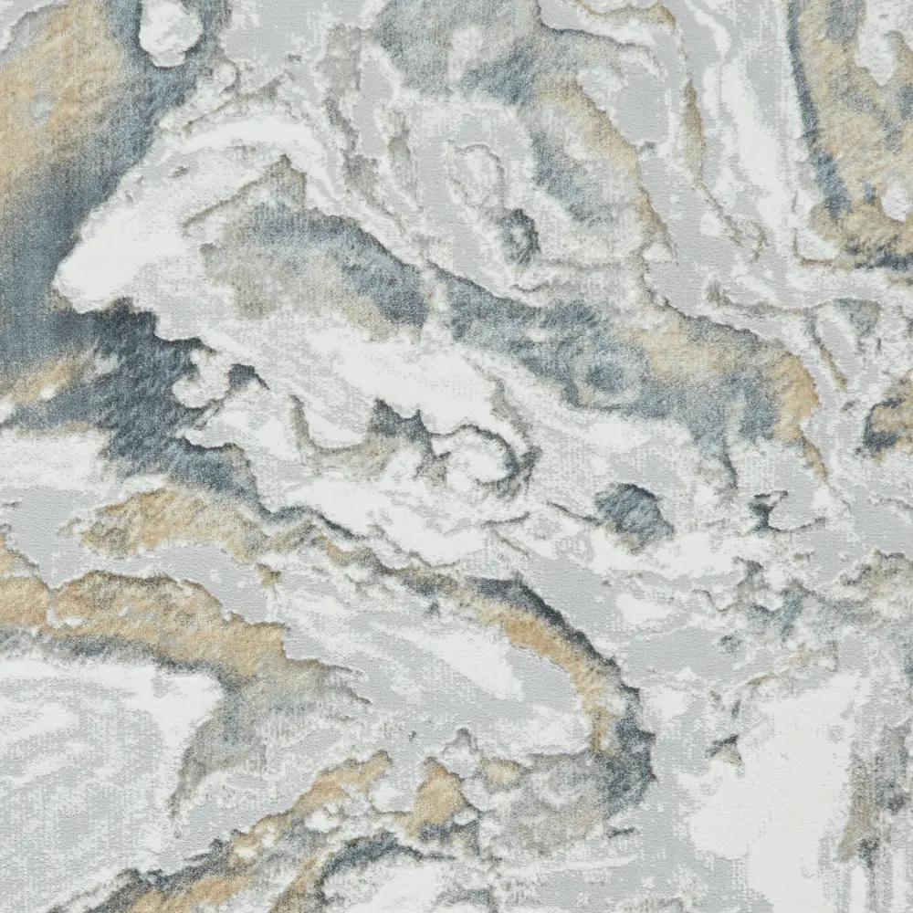 Tidal TL837 Silver/Beige Modern Abstract Rug - Image 3