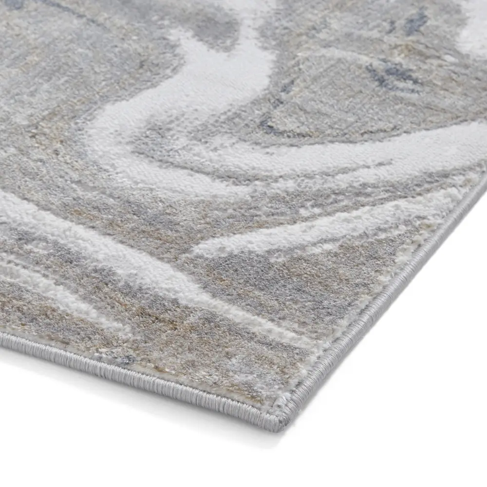 Tidal TL841 Silver Modern Abstract Rug - Image 3