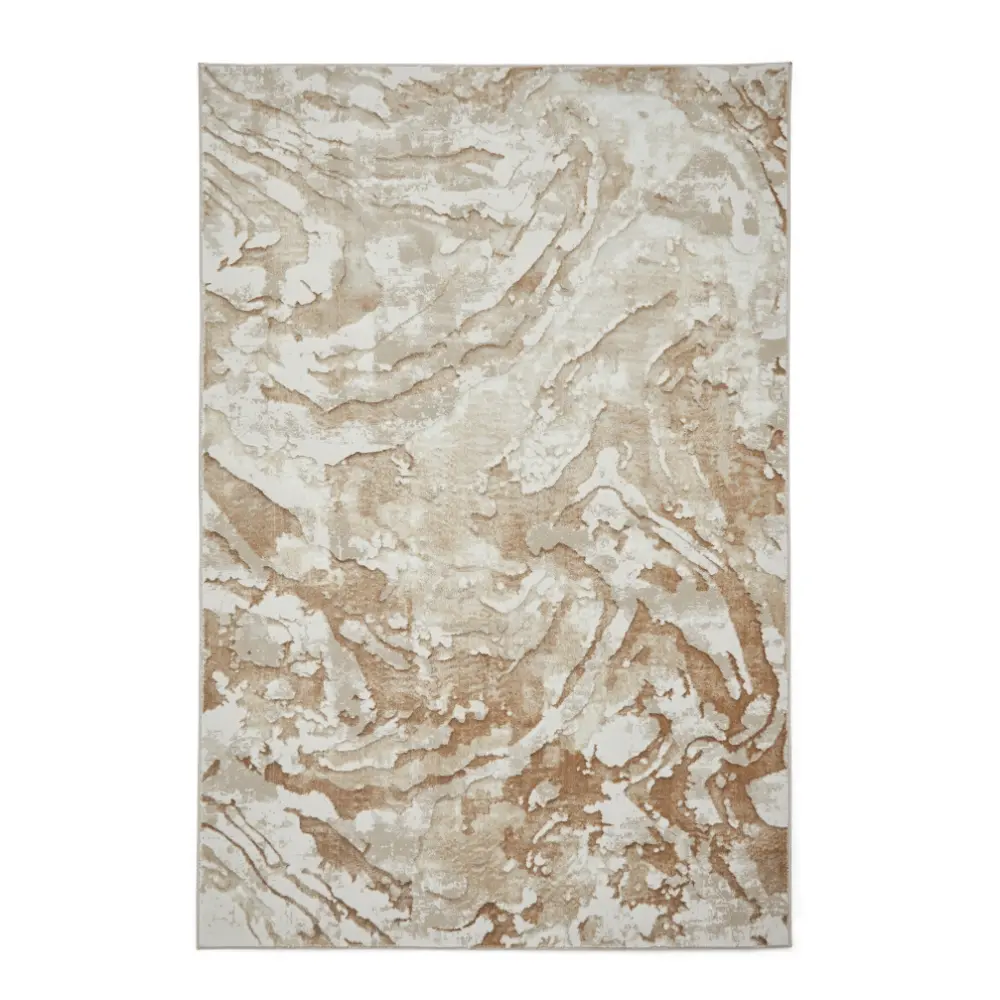 Tidal TL982 Beige Modern Abstract Rug - Image 3