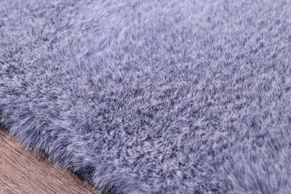 TIPPED LUXE FUR AIR FORCE BLUE Rug - Image 2
