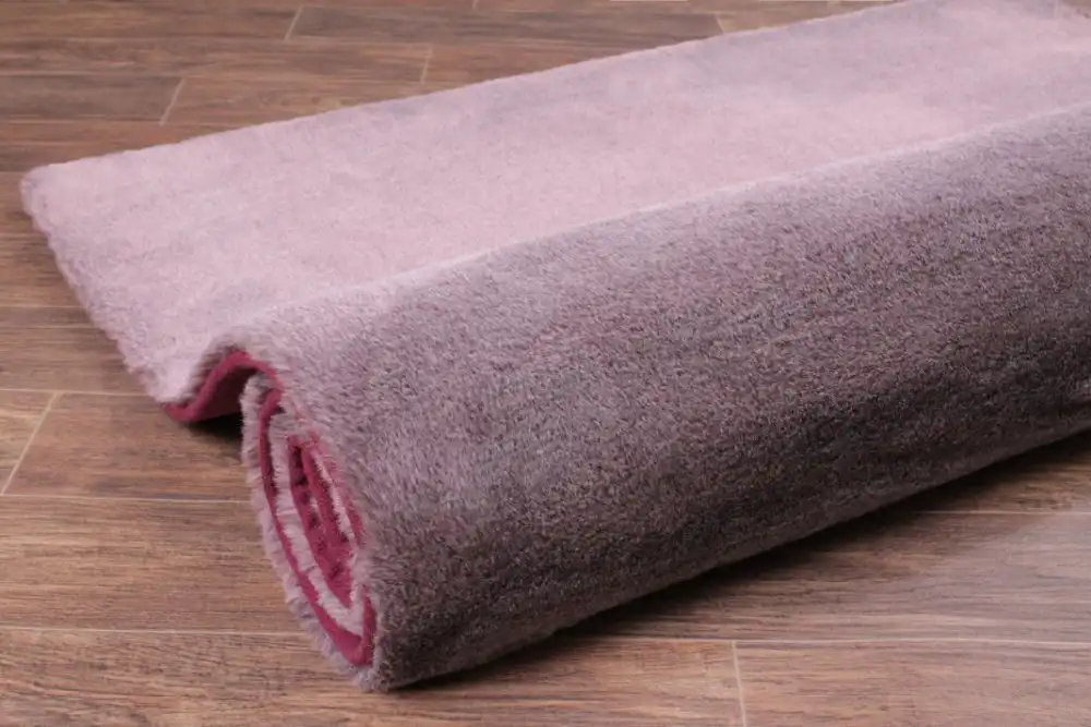 TIPPED LUXE FUR AMETHYST REFLECTION Rug - Image 2