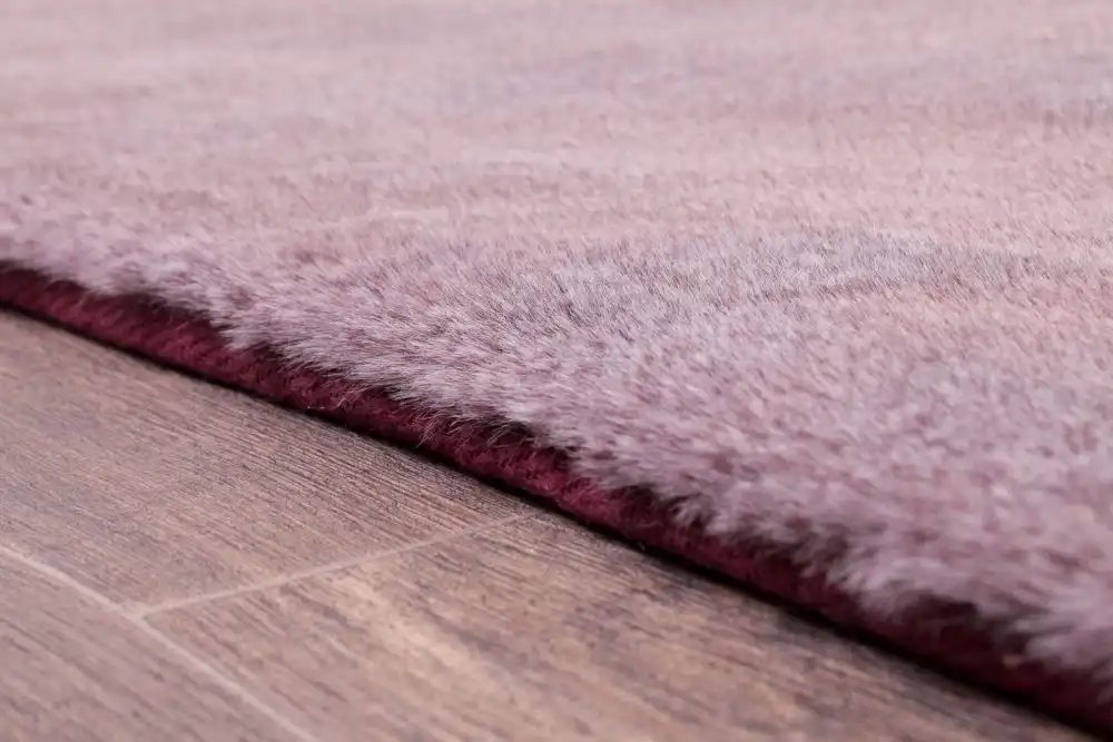 TIPPED LUXE FUR AMETHYST REFLECTION Rug - Image 3