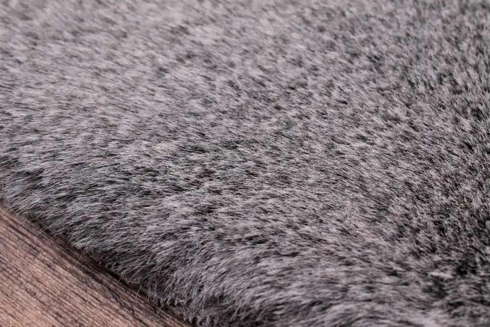 TIPPED LUXE FUR SHADOW GREY Rug - Image 2