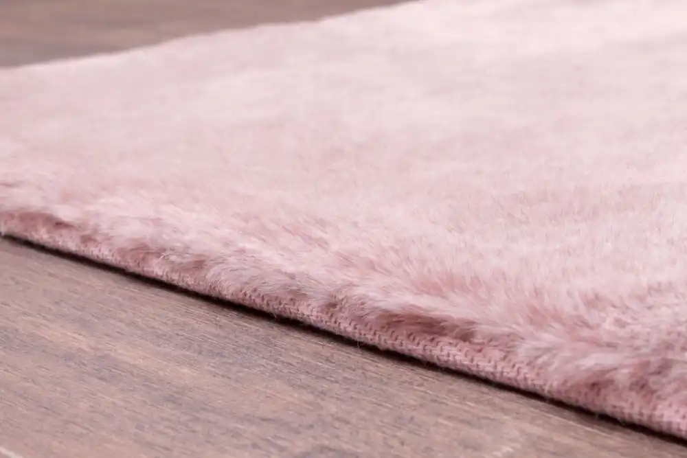 TIPPED LUXE FUR SPICED PINK Rug - Image 3