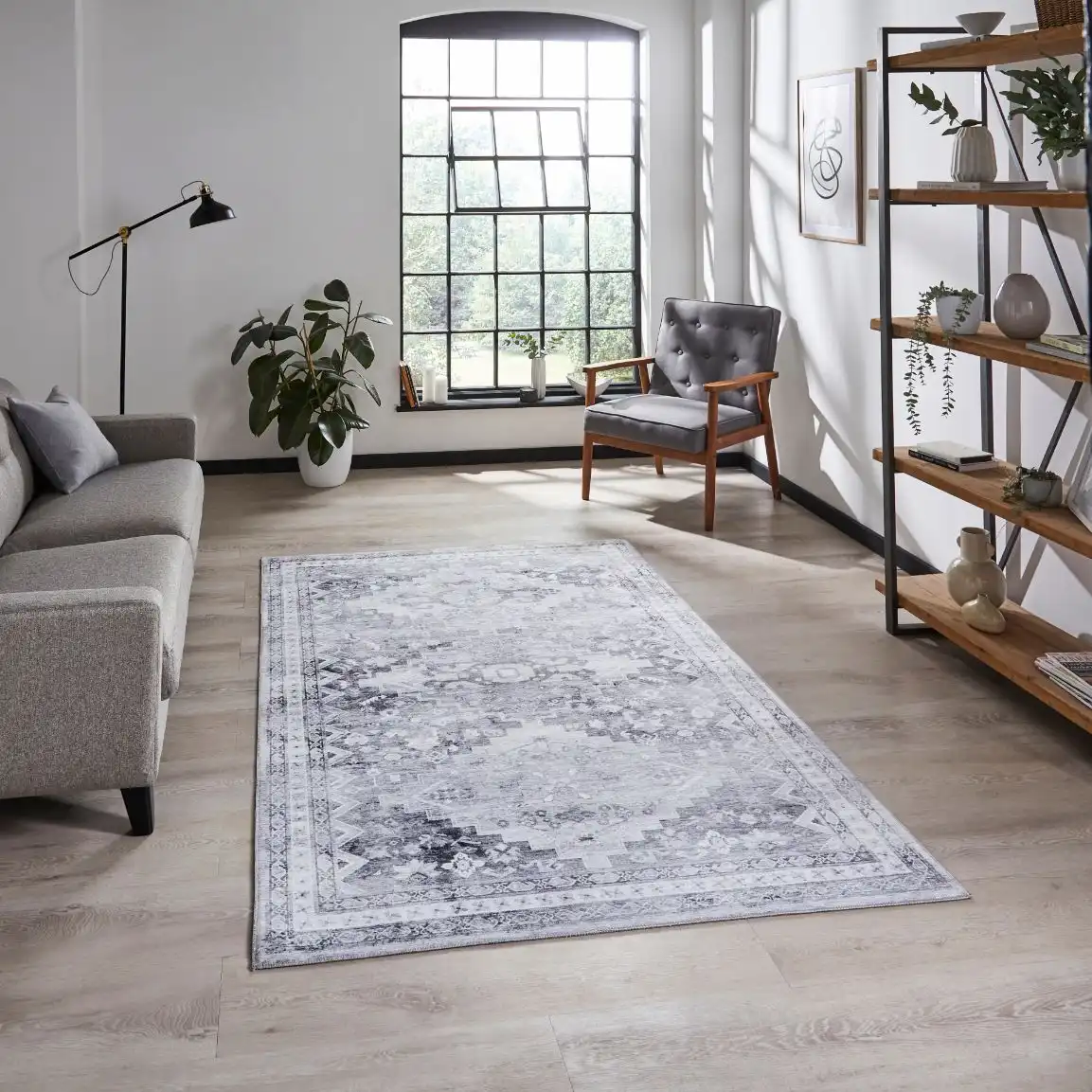 Topaz Think H1265 Grey Rug