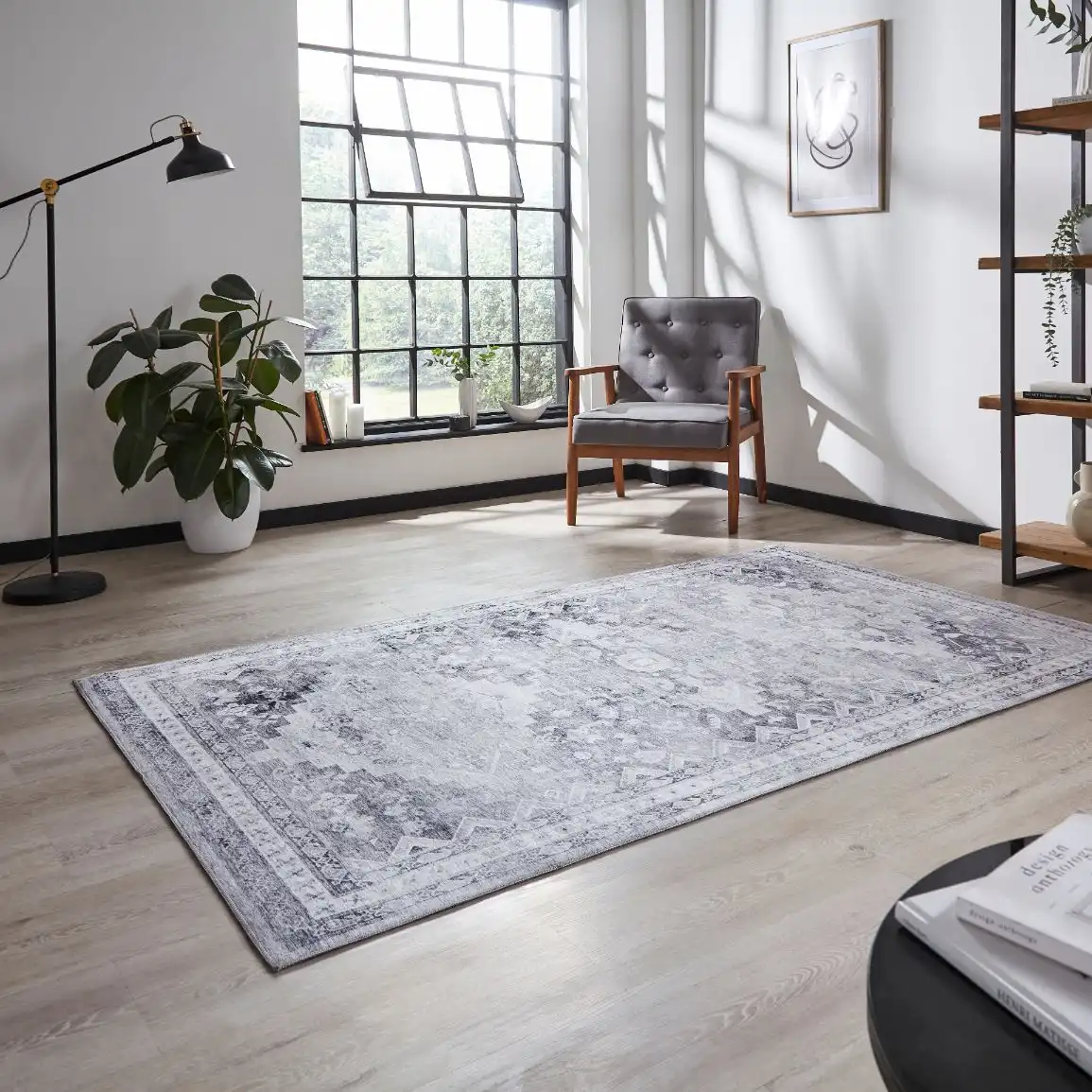 Topaz Think H1265 Grey Rug - Image 5