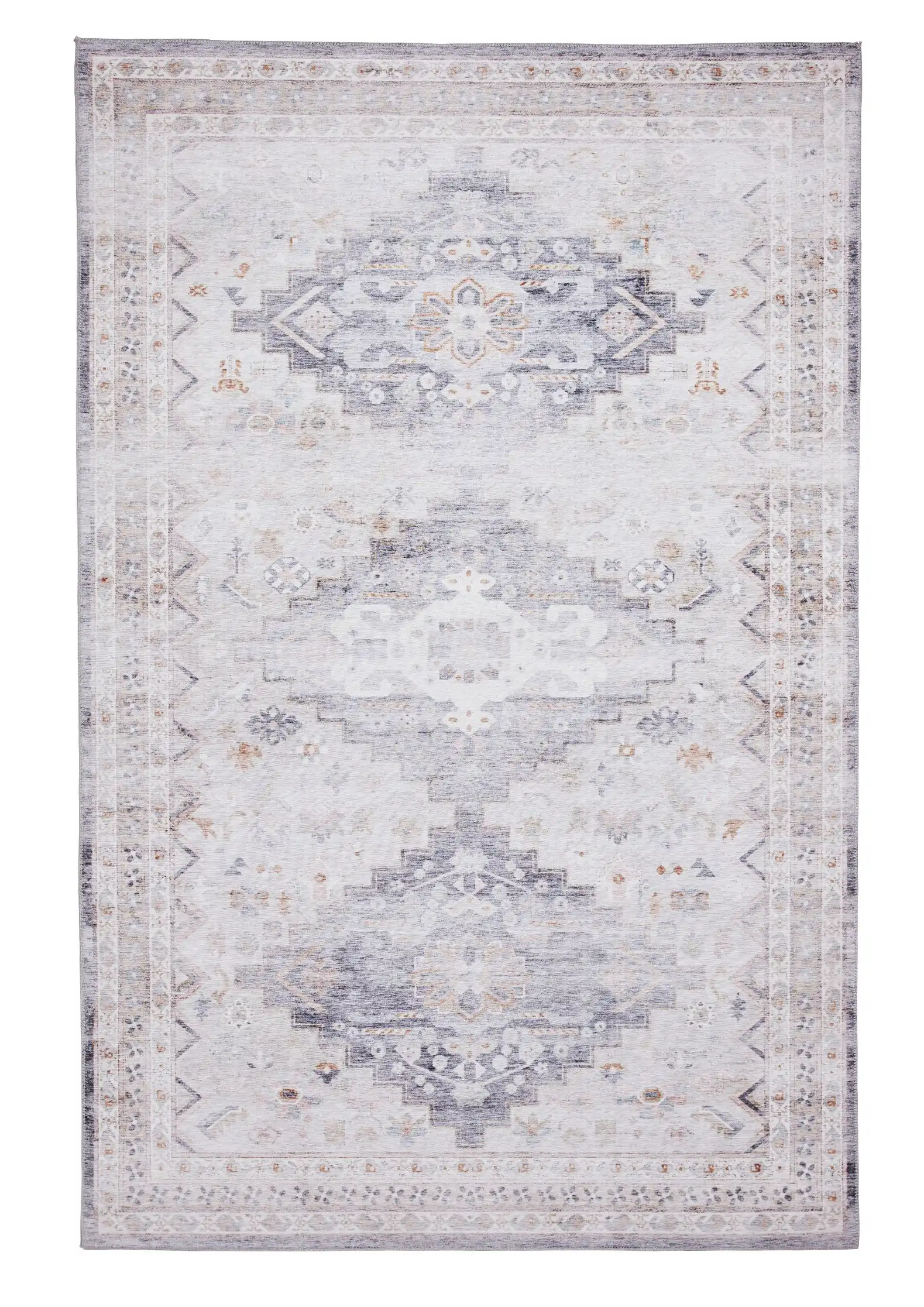Topaz Think H1265 Grey Beige Rug - Image 2