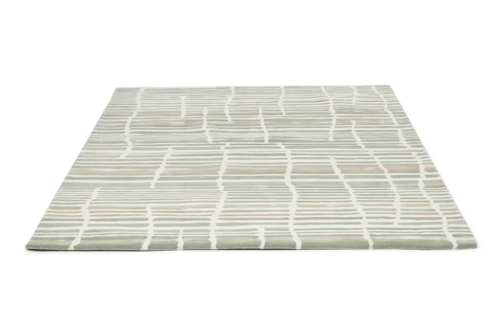 Tortoiseshell Stripe Florence Broadhurst Jade 039808 Rug - Image 6