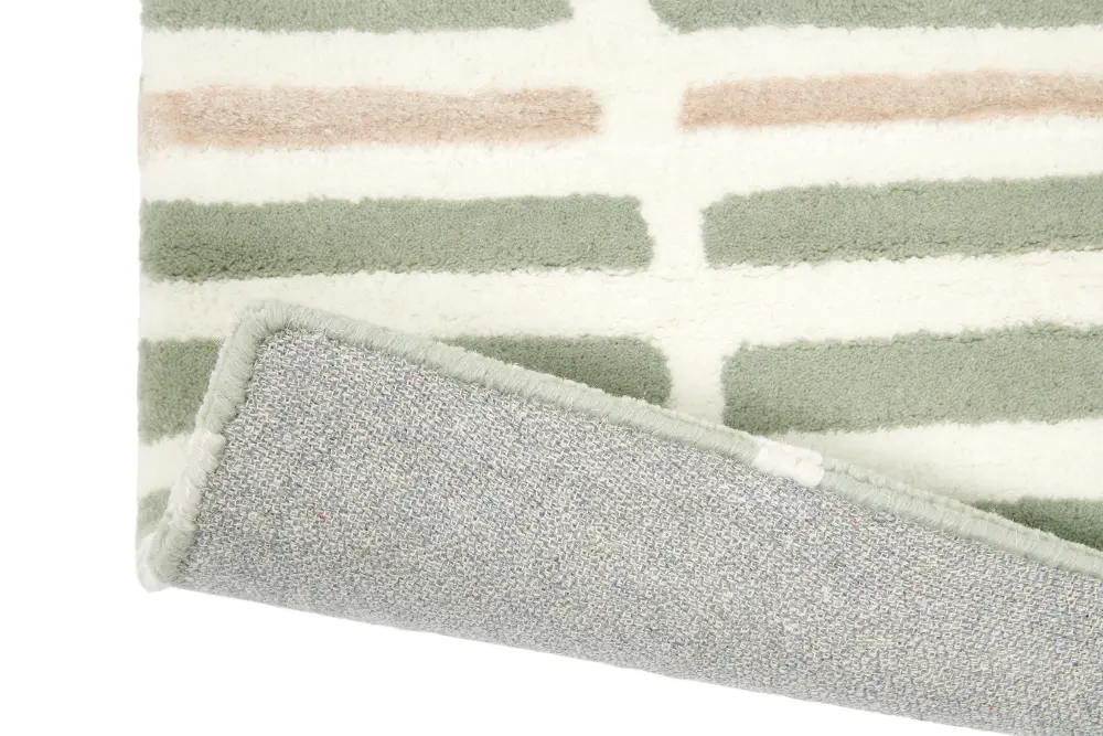 Tortoiseshell Stripe Florence Broadhurst Jade 039808 Rug - Image 8