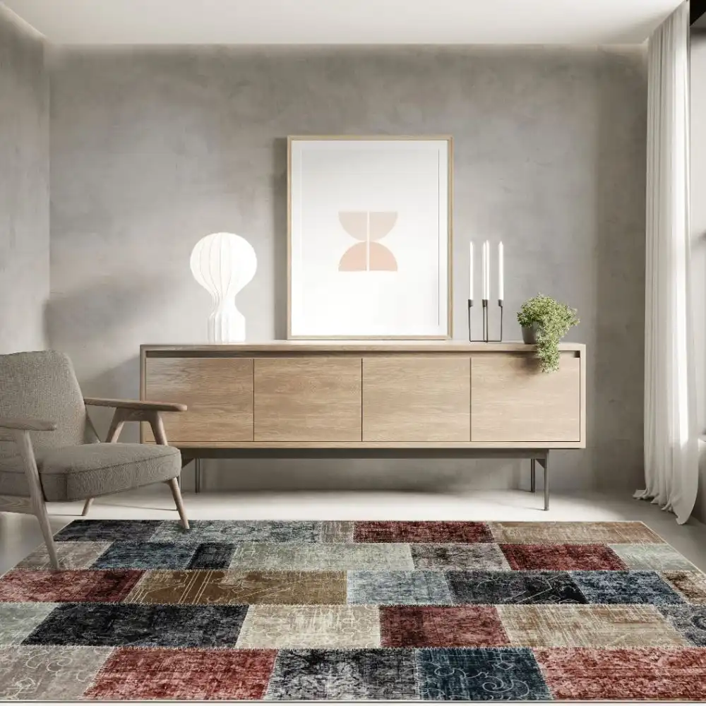 Tokyo Patchwork Rug - Image 2