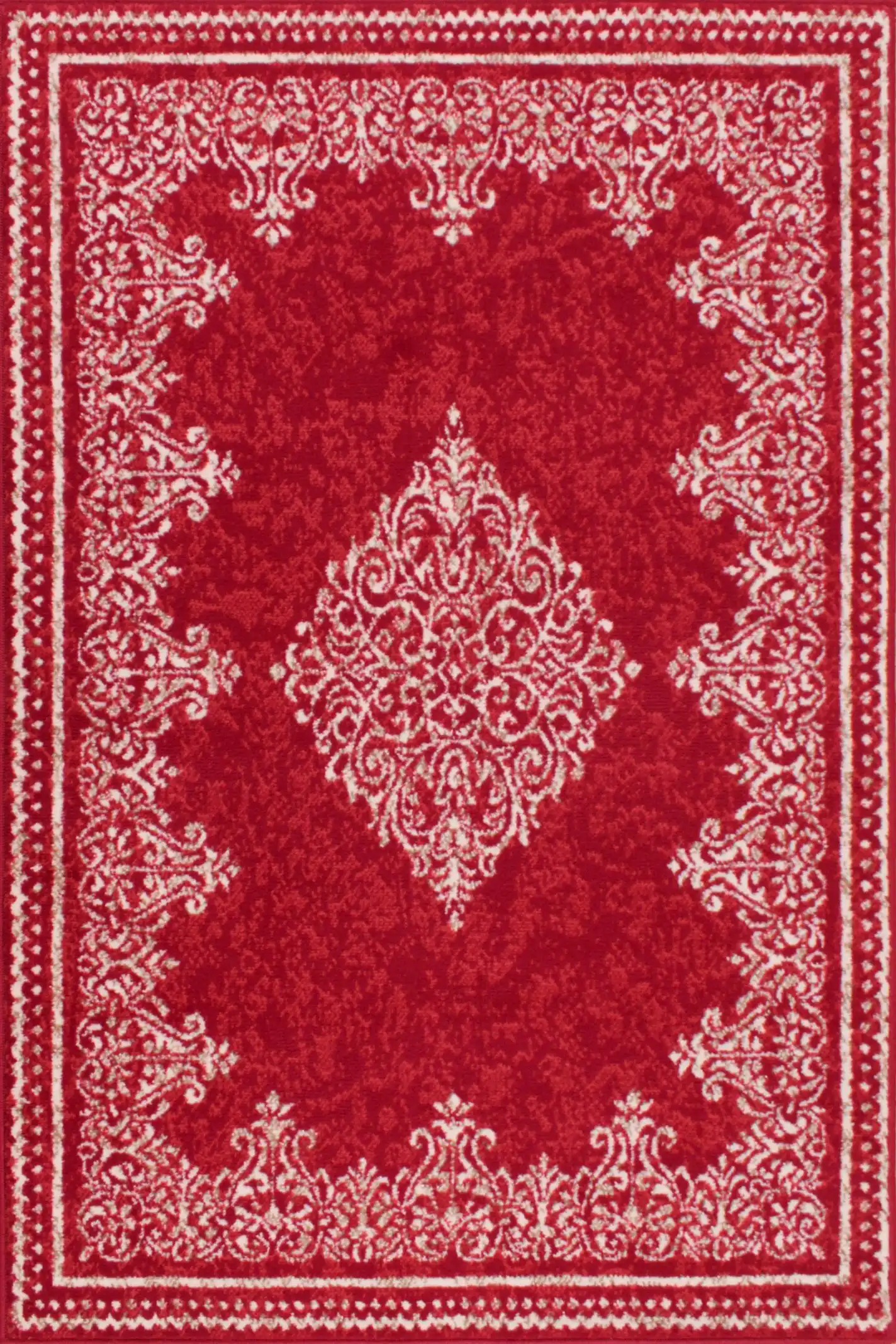 Traditional Poly Douglas Red Rug - Image 2