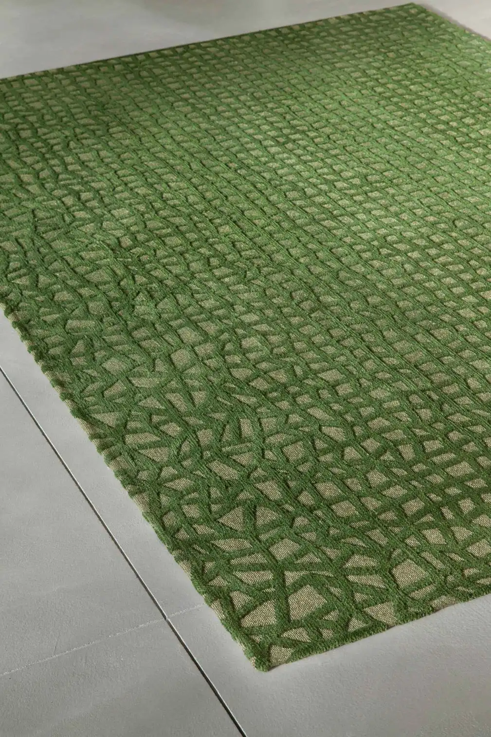 Trammel Structures 9249 Alta Green Rug - Image 5
