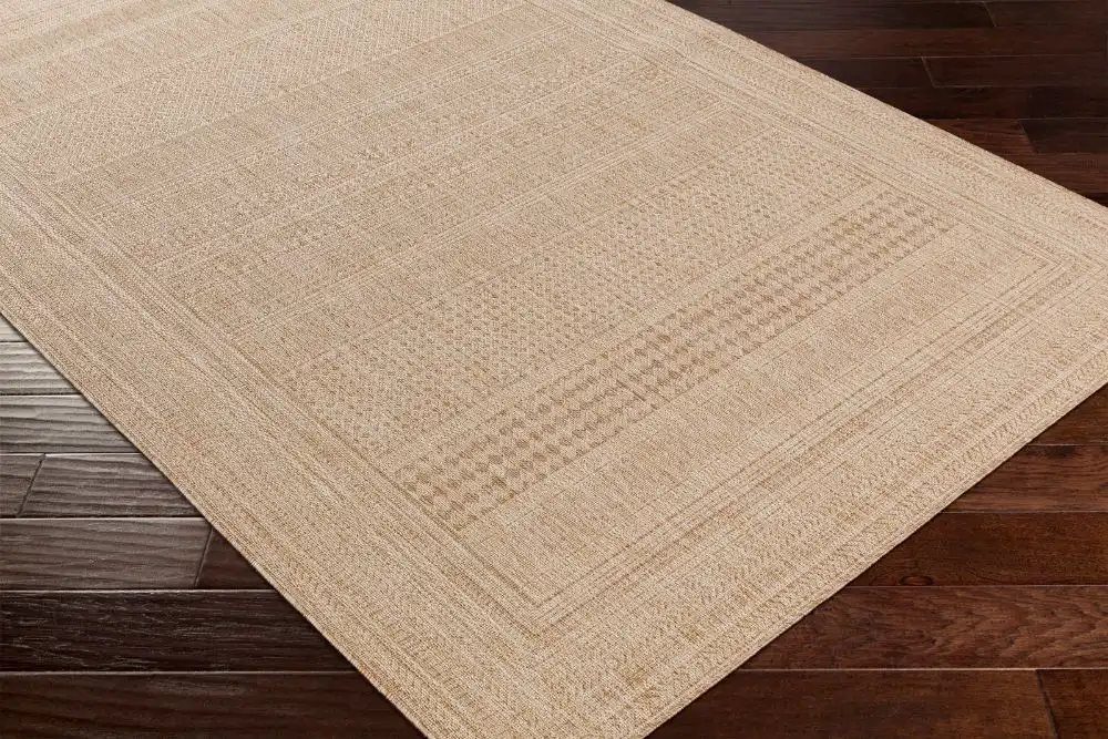 Sierra In- & Outdoor Global Jute-Look Brown Rug - Image 4