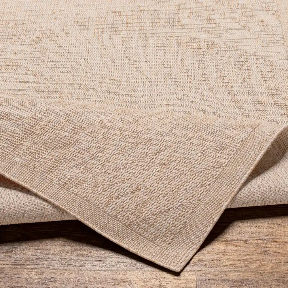 Vanessa In- & Outdoor Coastal Jute-Look Beige Rug - Image 5