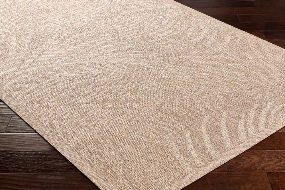 Vanessa In- & Outdoor Coastal Jute-Look Beige Rug - Image 6