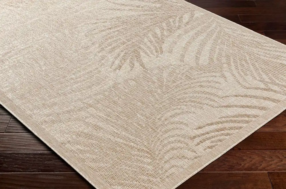 Vanessa In- & Outdoor Coastal Jute-Look Brown Rug - Image 6
