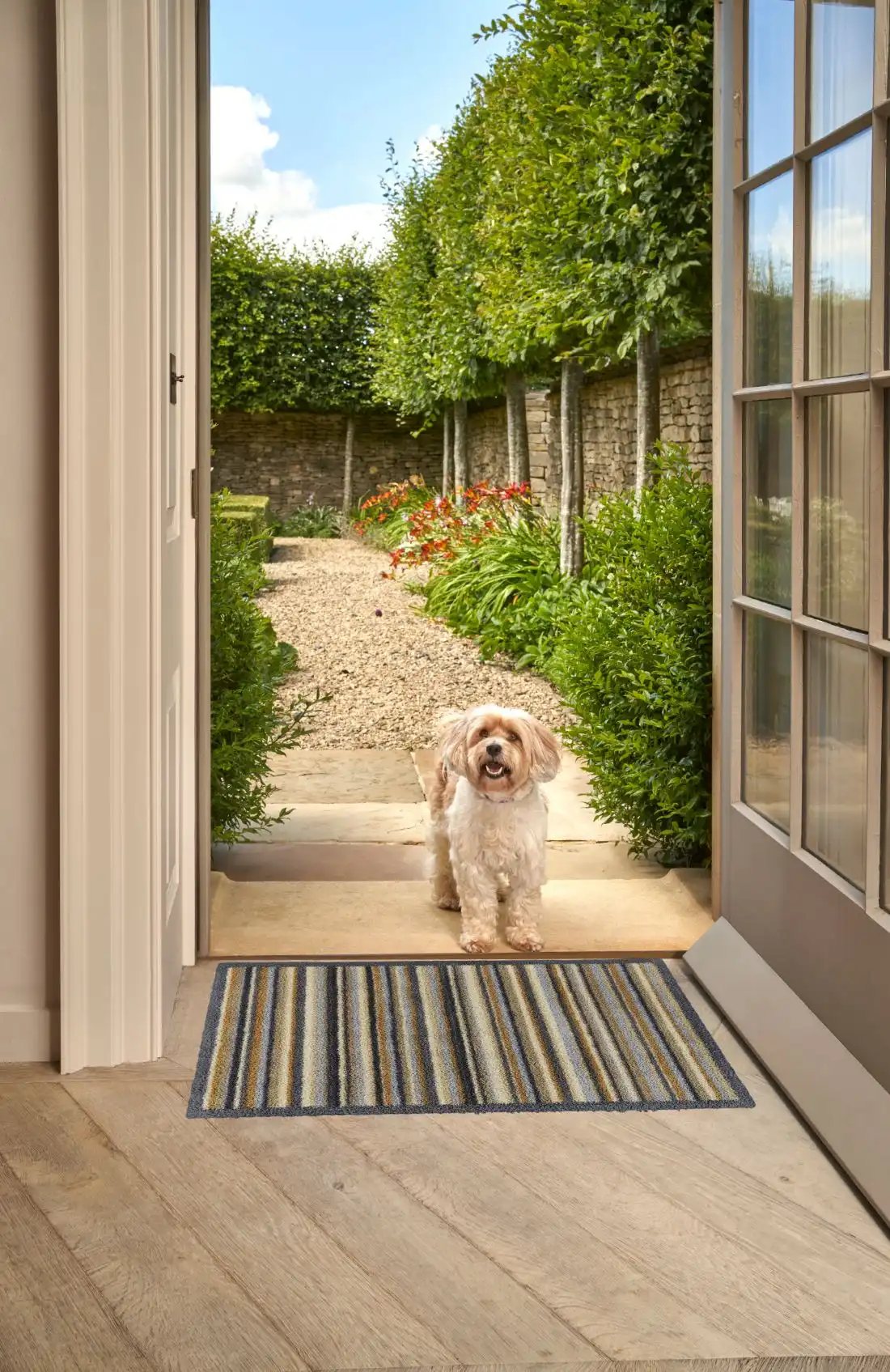 Turtle Designs Chestnut Stripe Rug - Image 4