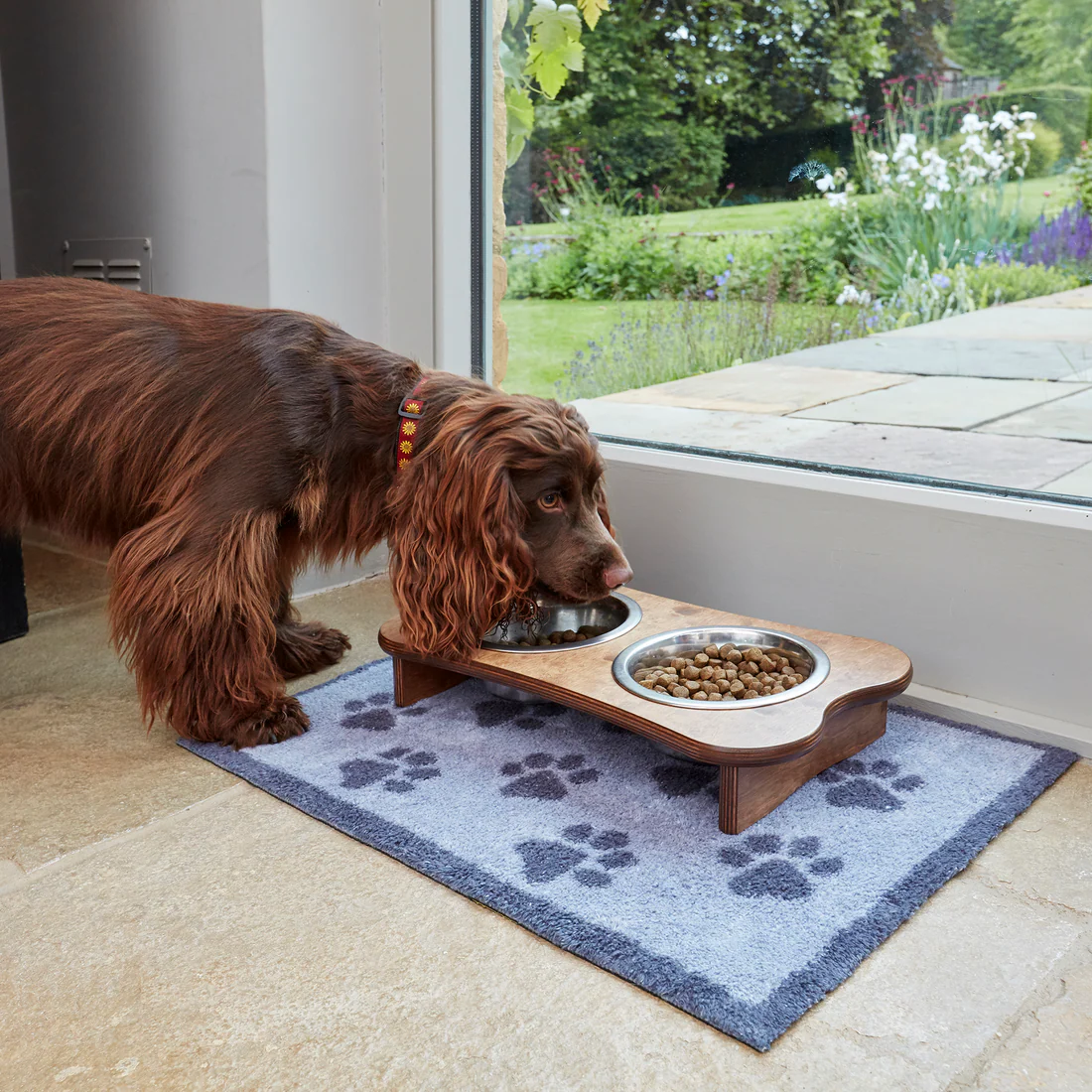 Turtle Designs Small Paws Grey Rug - Image 5