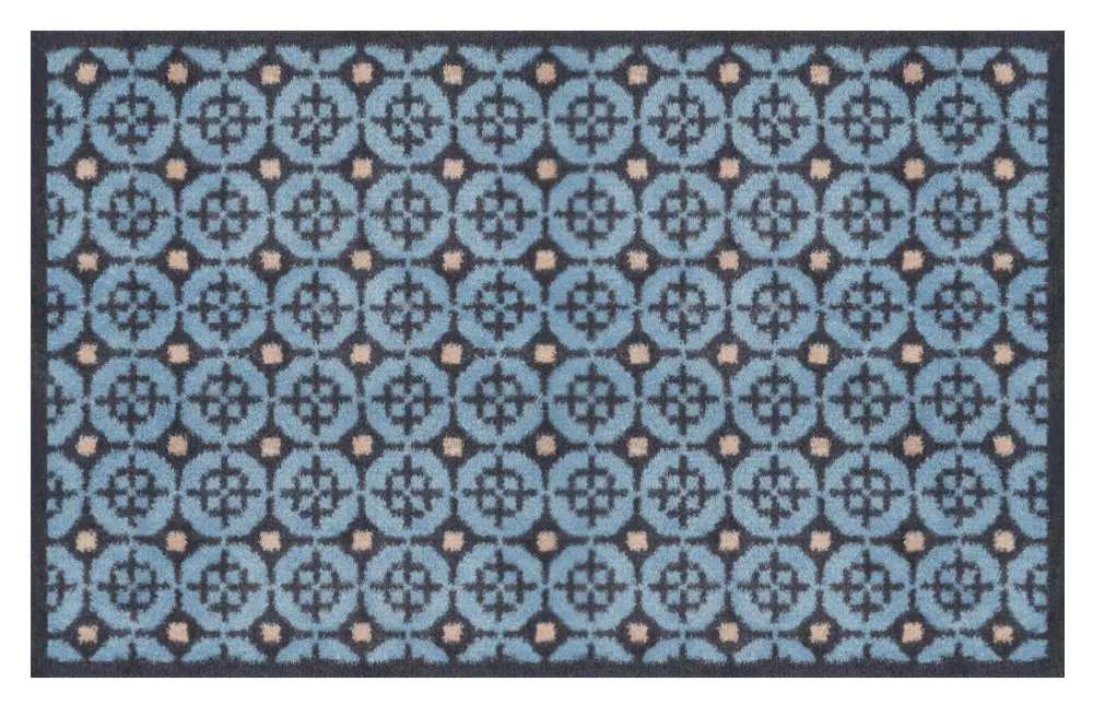 Turtle Mat Dee Hardwicke Parterre Blue Washable - Image 4