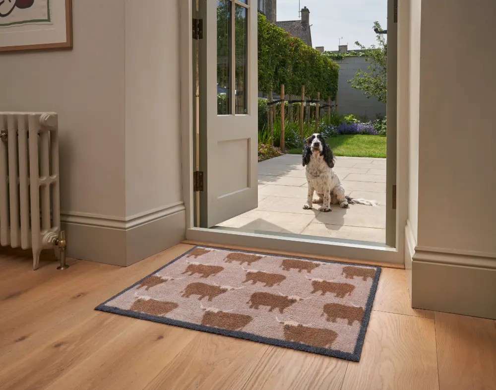 Turtle Mat Highland Cows Washable
