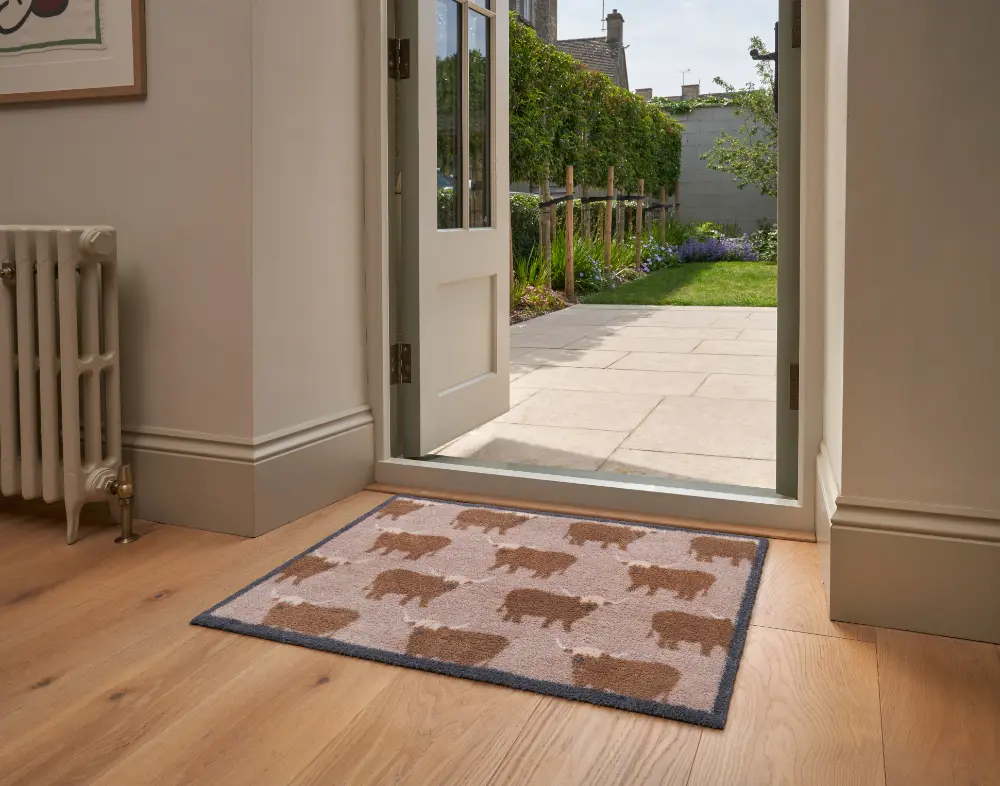Turtle Mat Highland Cows Washable - Image 2