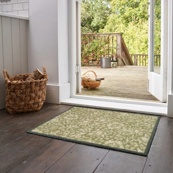 Turtle Mat Mallow - Green by Morris & Co Washable