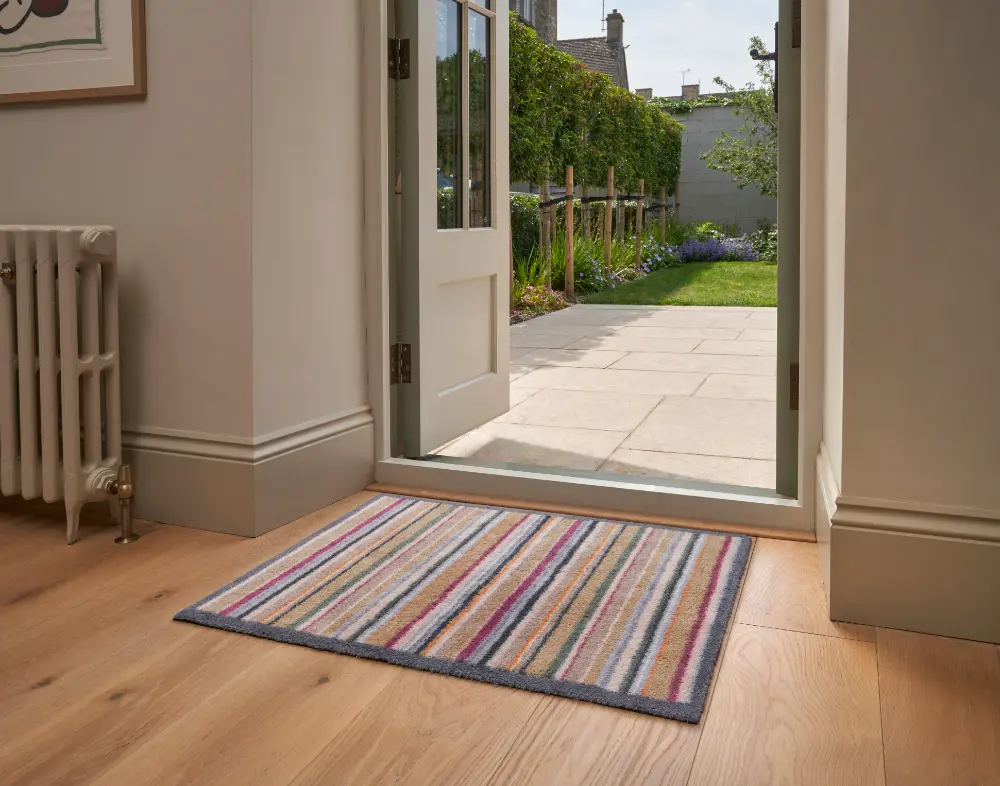 Turtle Mat Muted Stripe Washable - Image 2