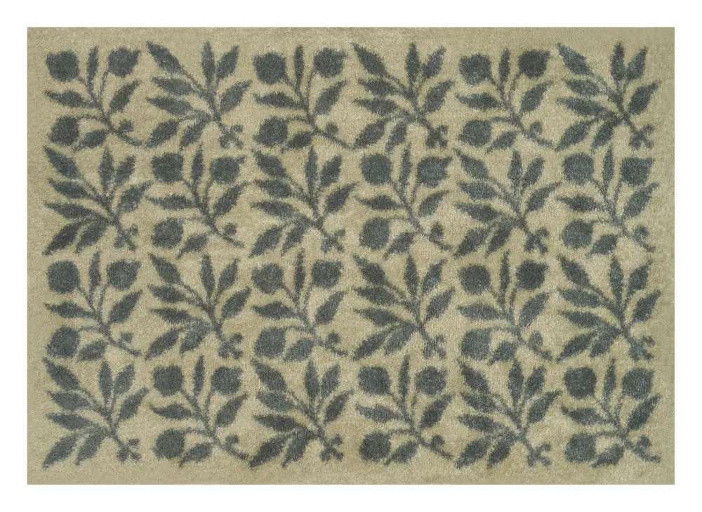 Turtle Mat Rosehip - Linen Green by Morris & Co Washable - Image 5