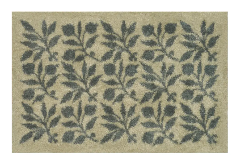 Turtle Mat Rosehip - Linen Green by Morris & Co Washable - Image 9