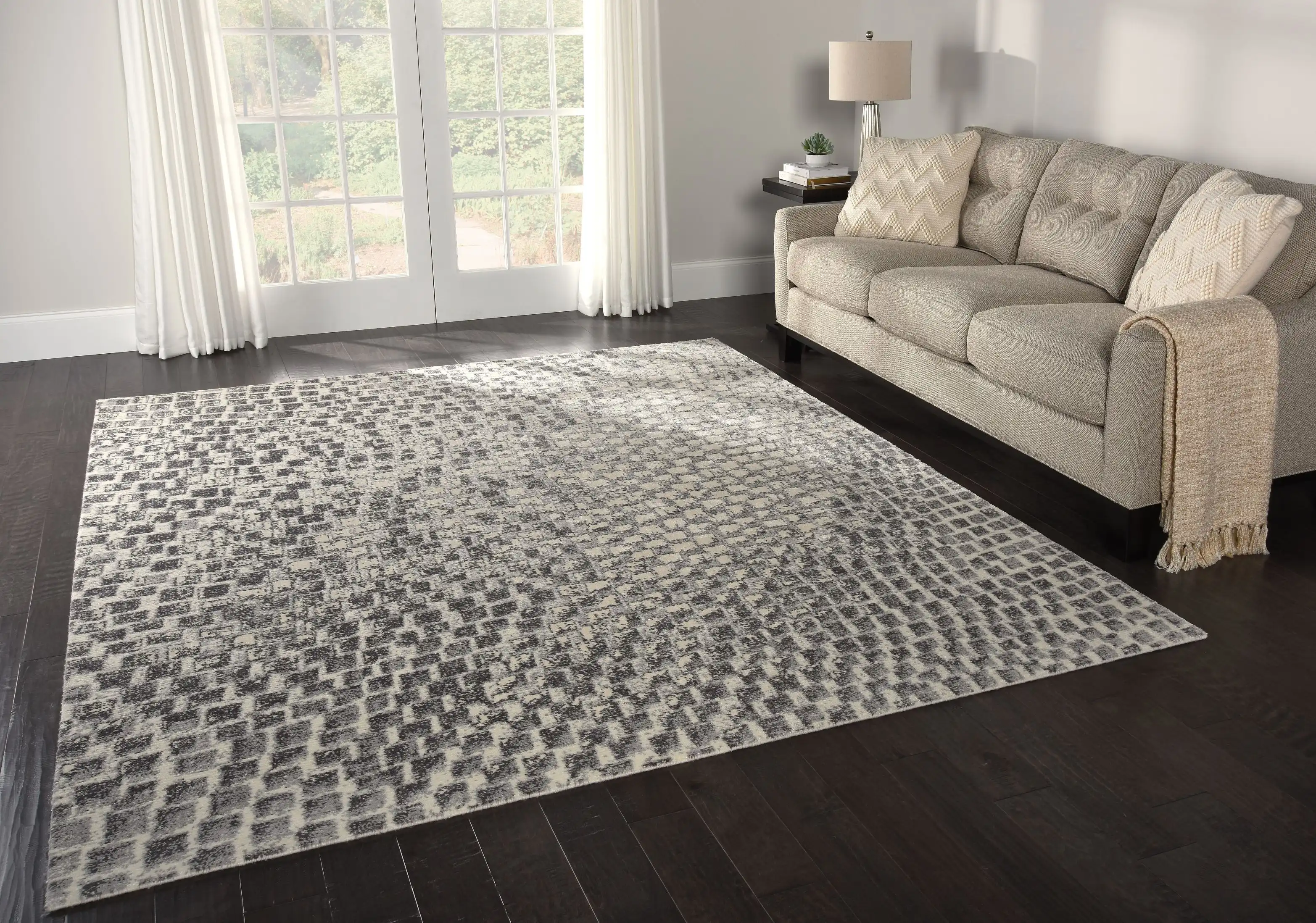 Twilight Nourison TWI08 Cream Rug