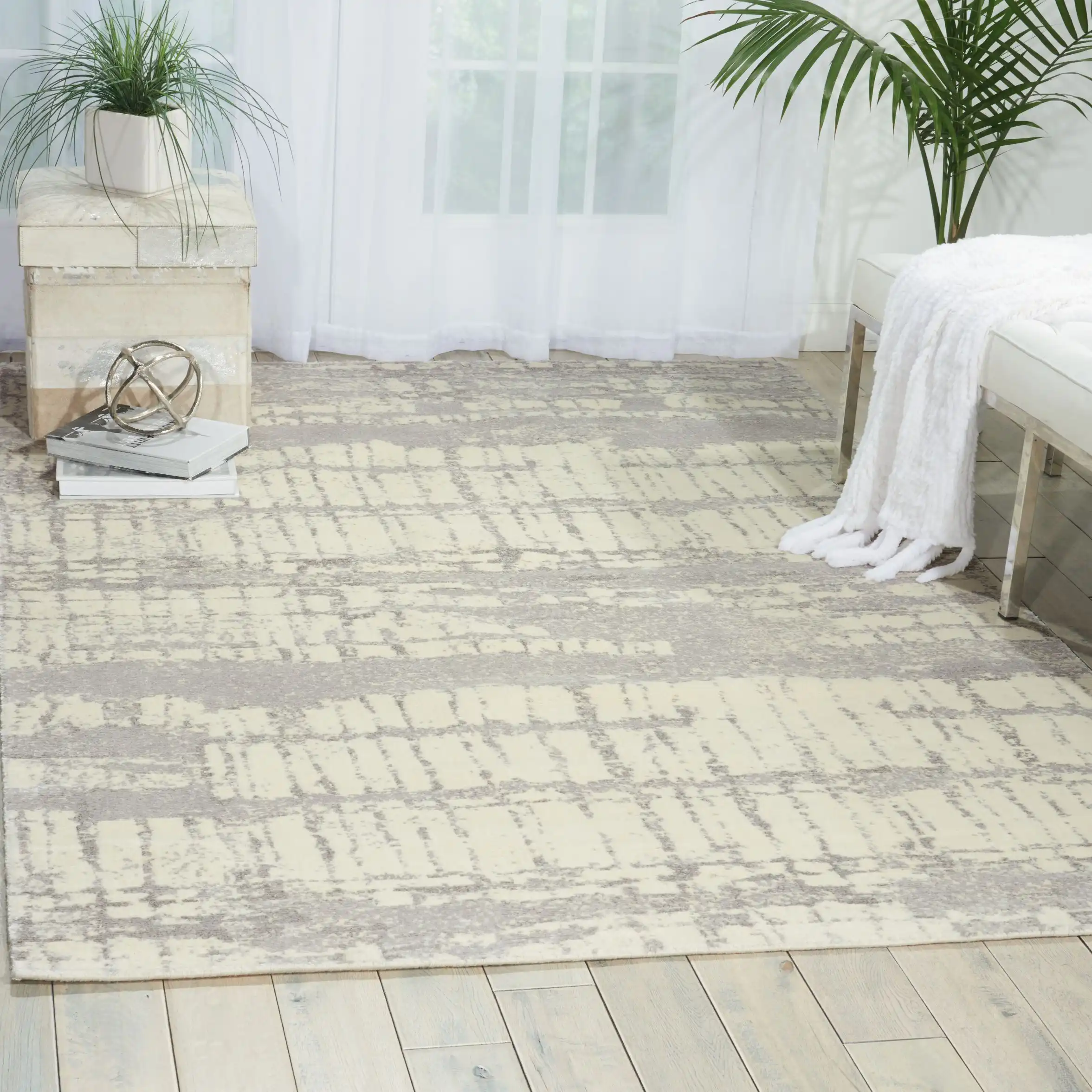 Twilight Nourison TWI10 Ivory Rug