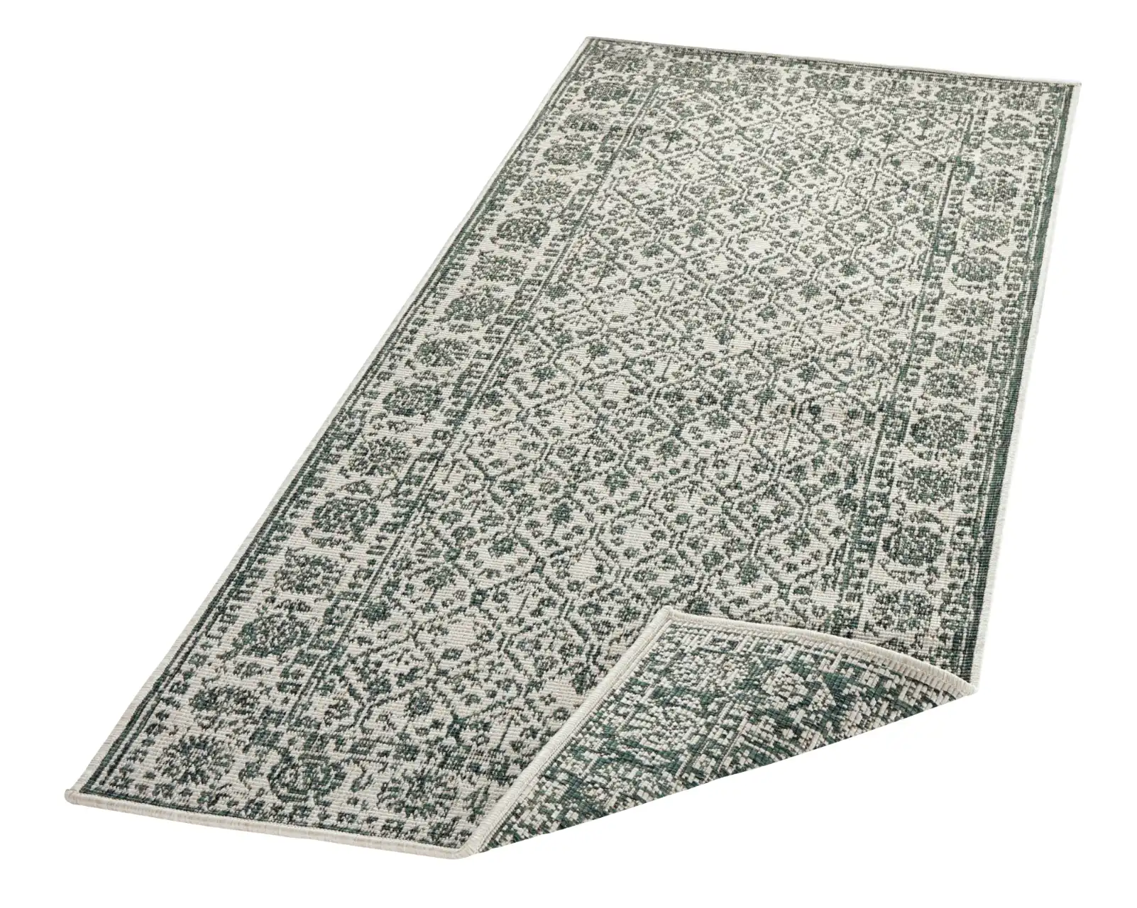 Twin 103115 Green Cream Rug - Image 6