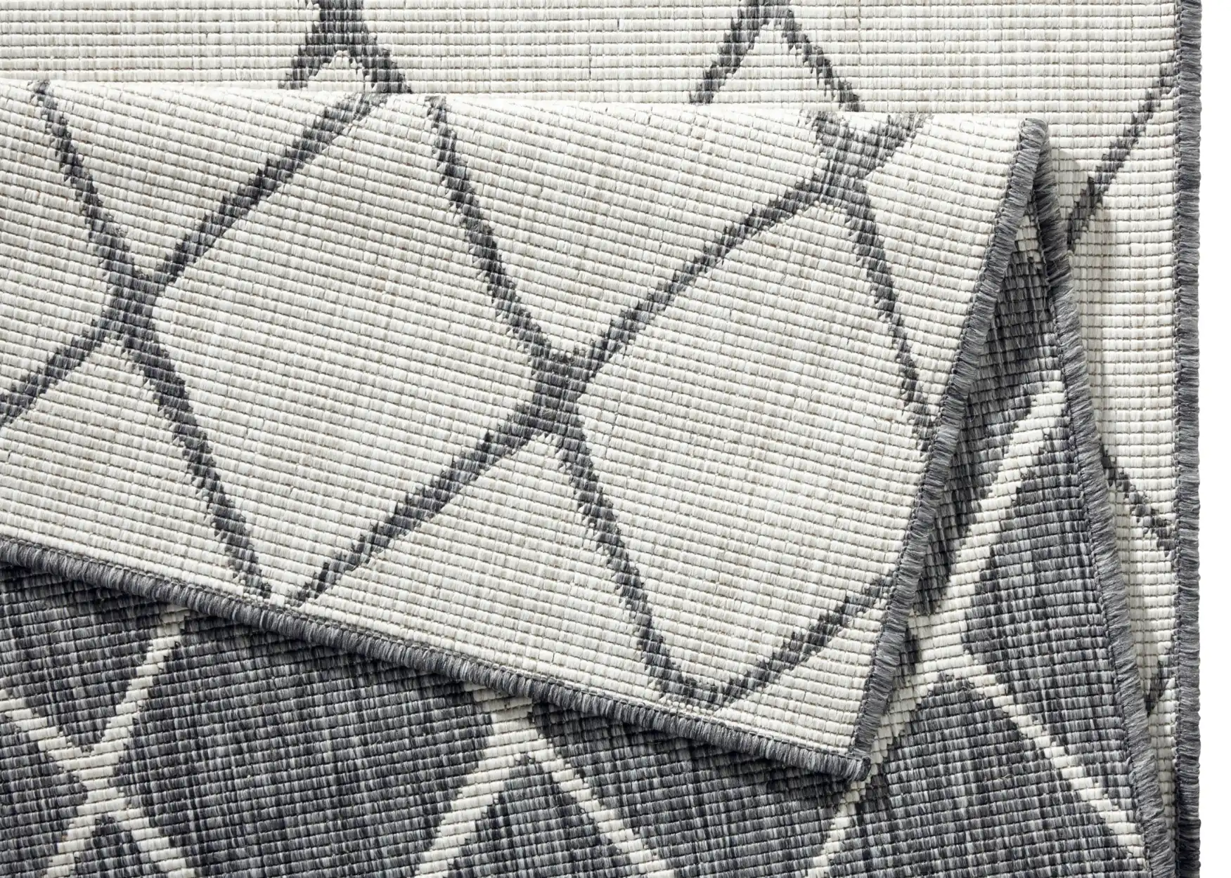 Twin 103118 Grey Cream Rug - Image 3
