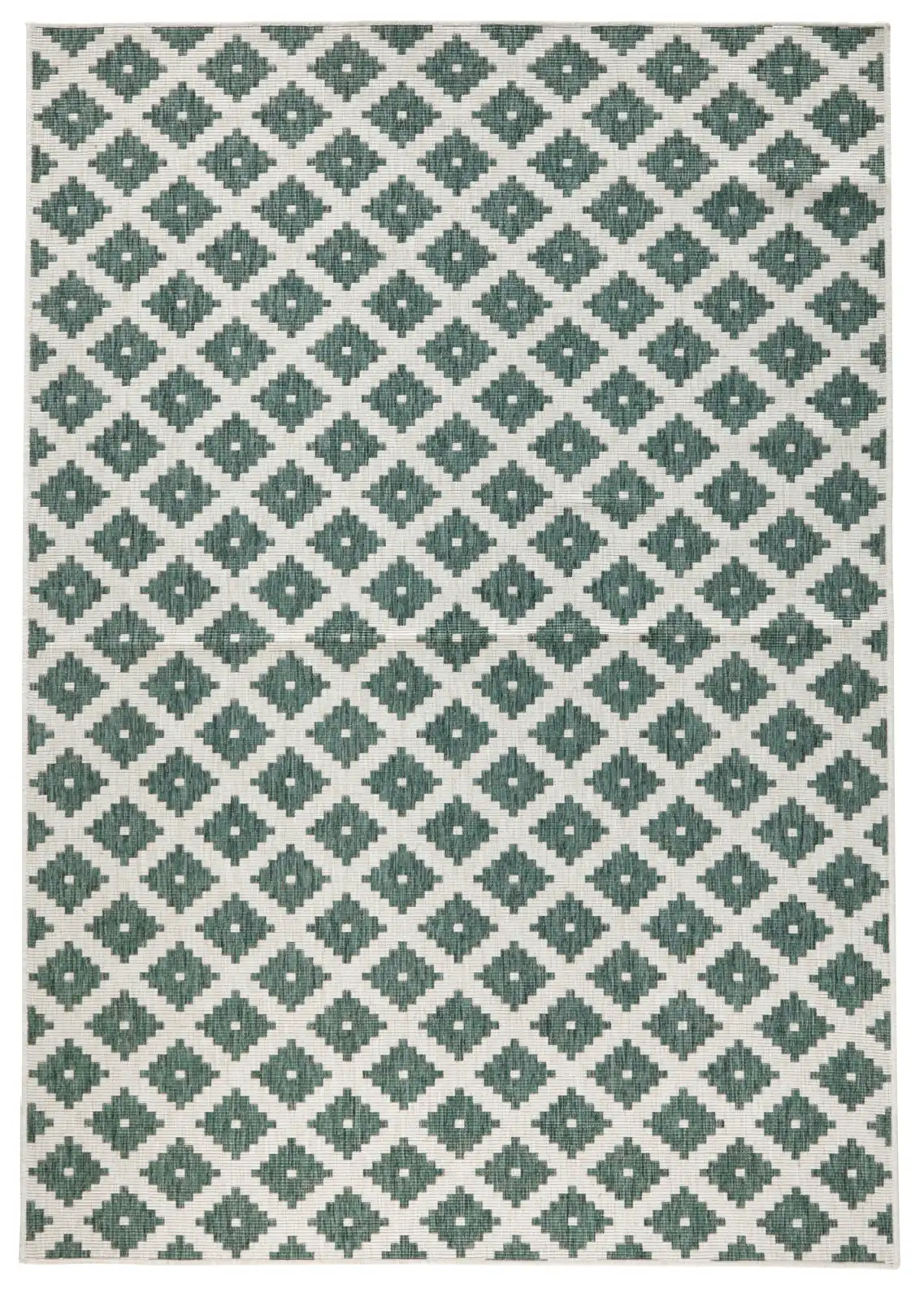 Twin 103125 Green Cream Rug - Image 3