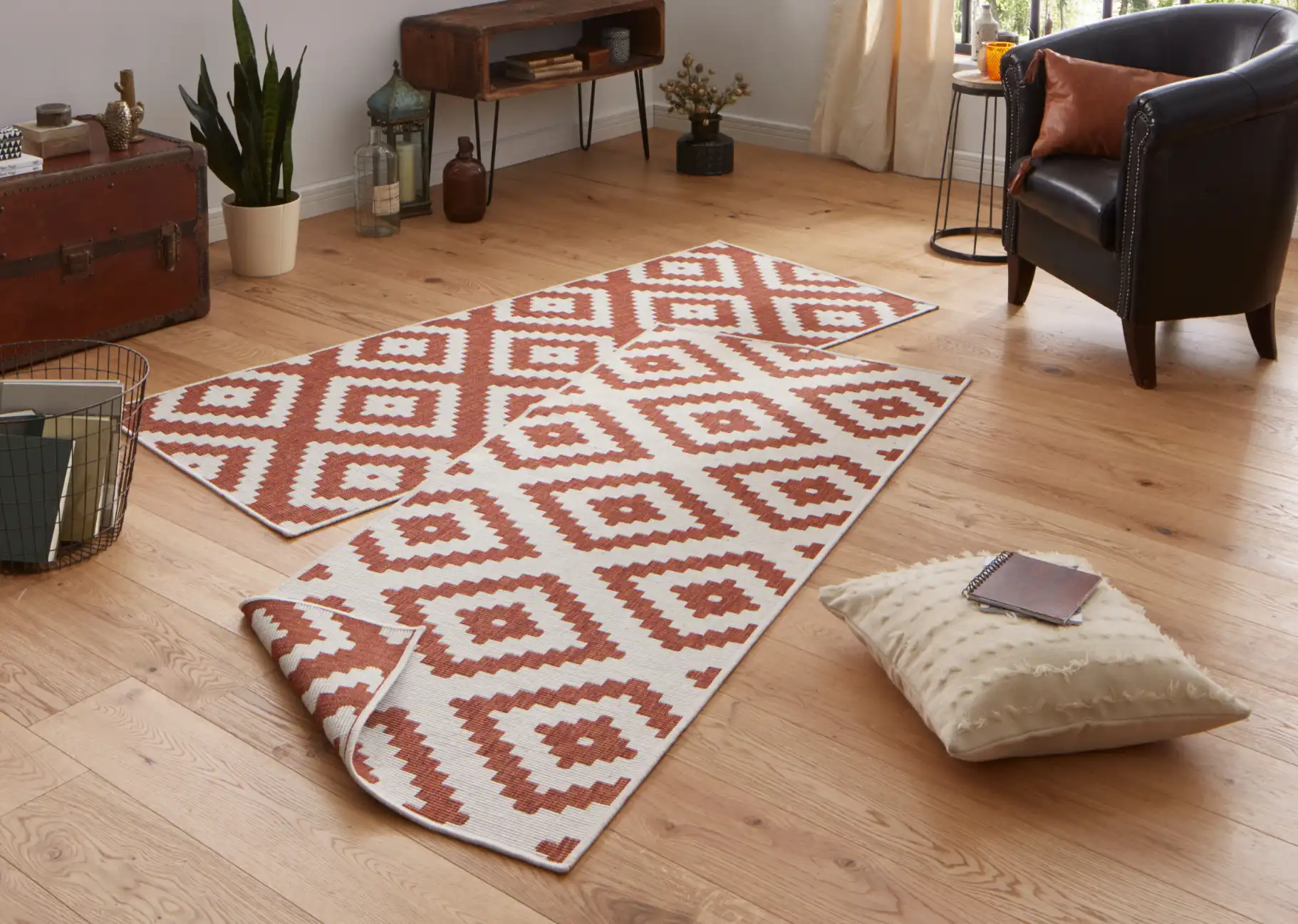 Twin 103130 Terra Cream Rug - Image 2