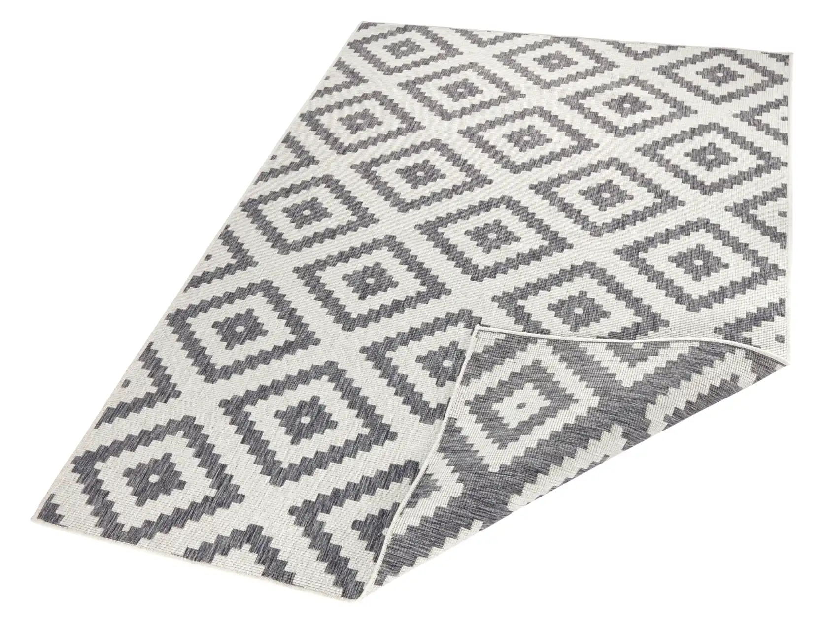 Twin 103132 Grey Cream Rug - Image 5