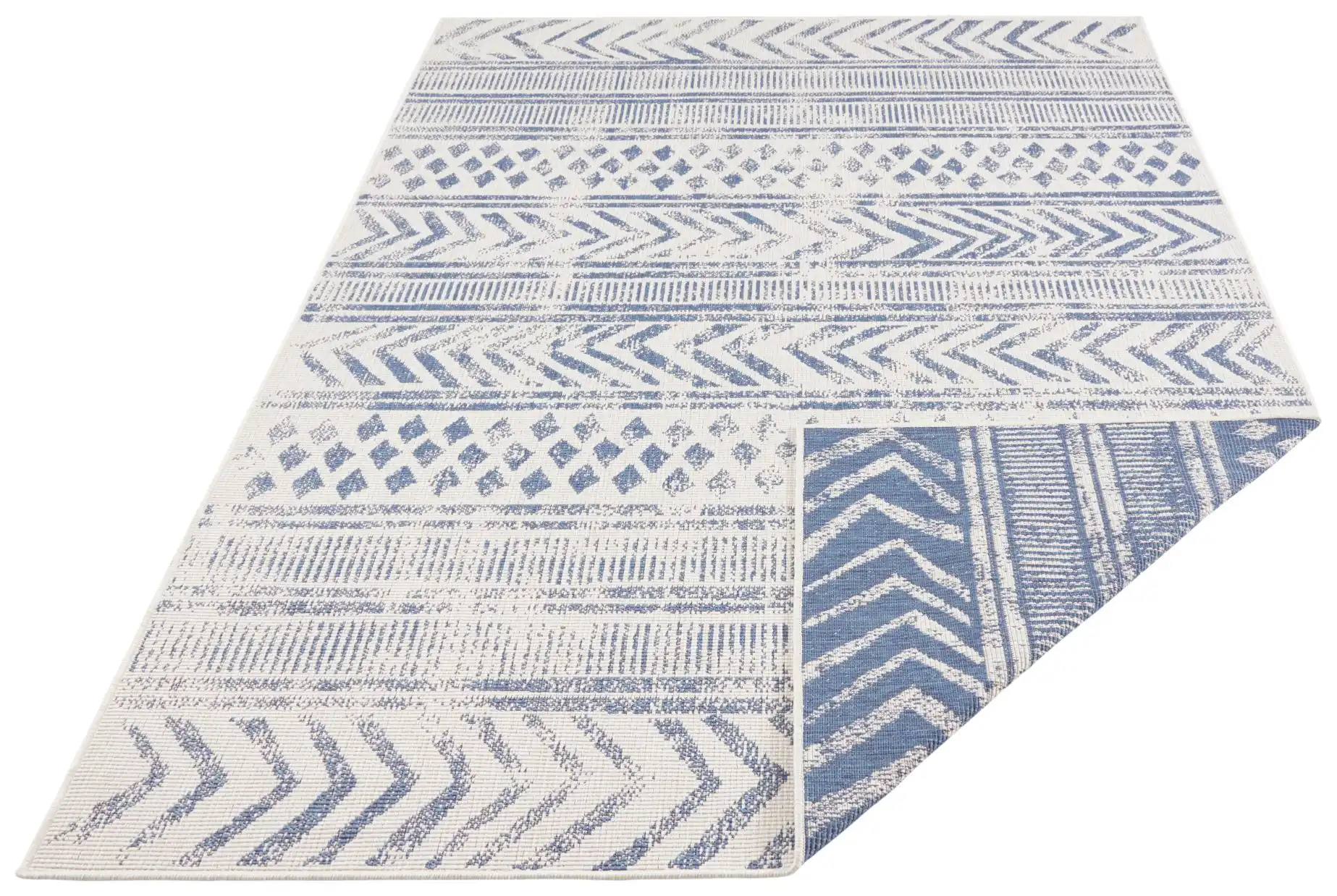 Twin Supreme 103863 Biri Blue Cream Rug - Image 2