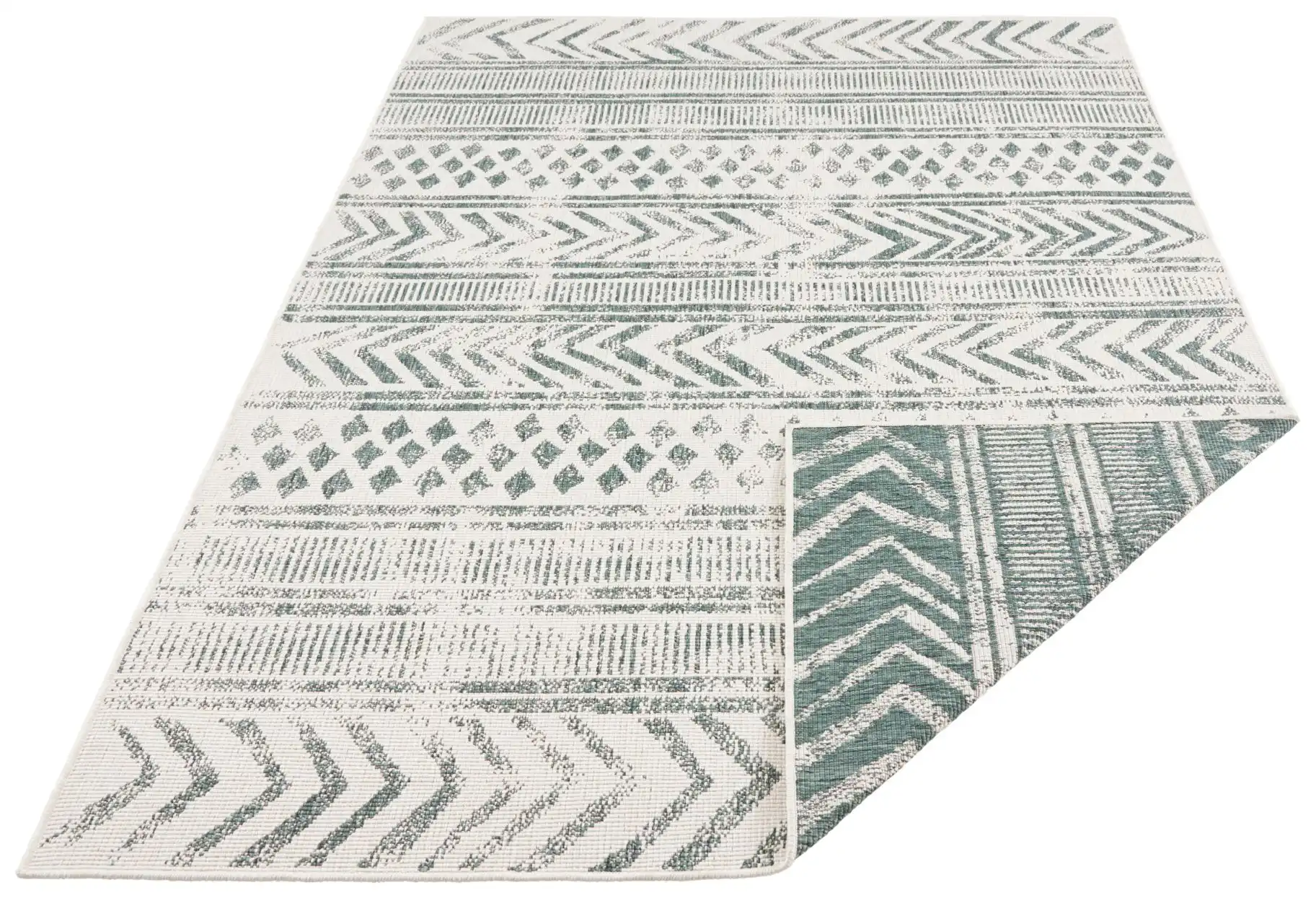Twin Supreme 103861 Biri Green Cream Rug - Image 3