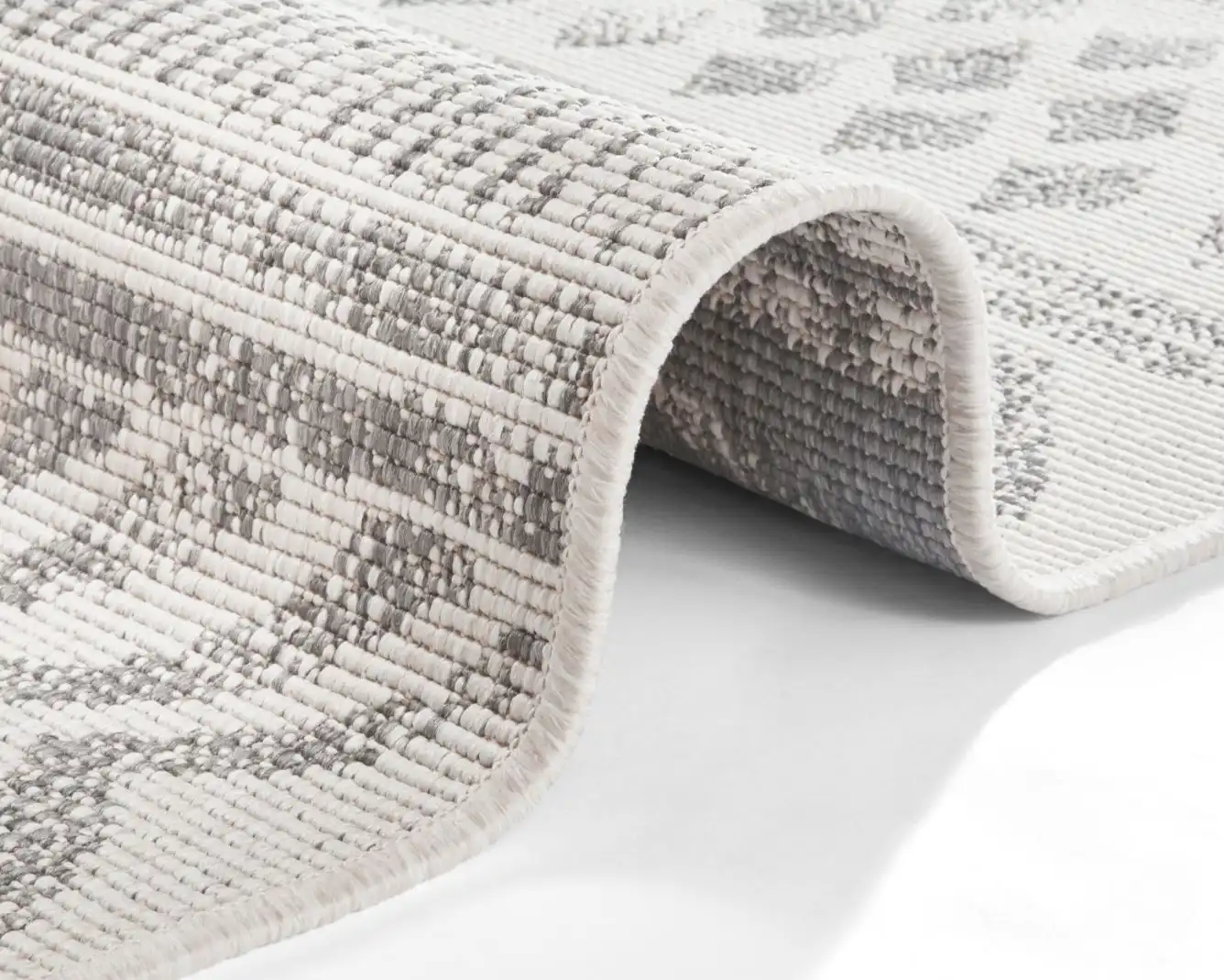 Twin Supreme 103862 Biri Grey Cream Rug - Image 3