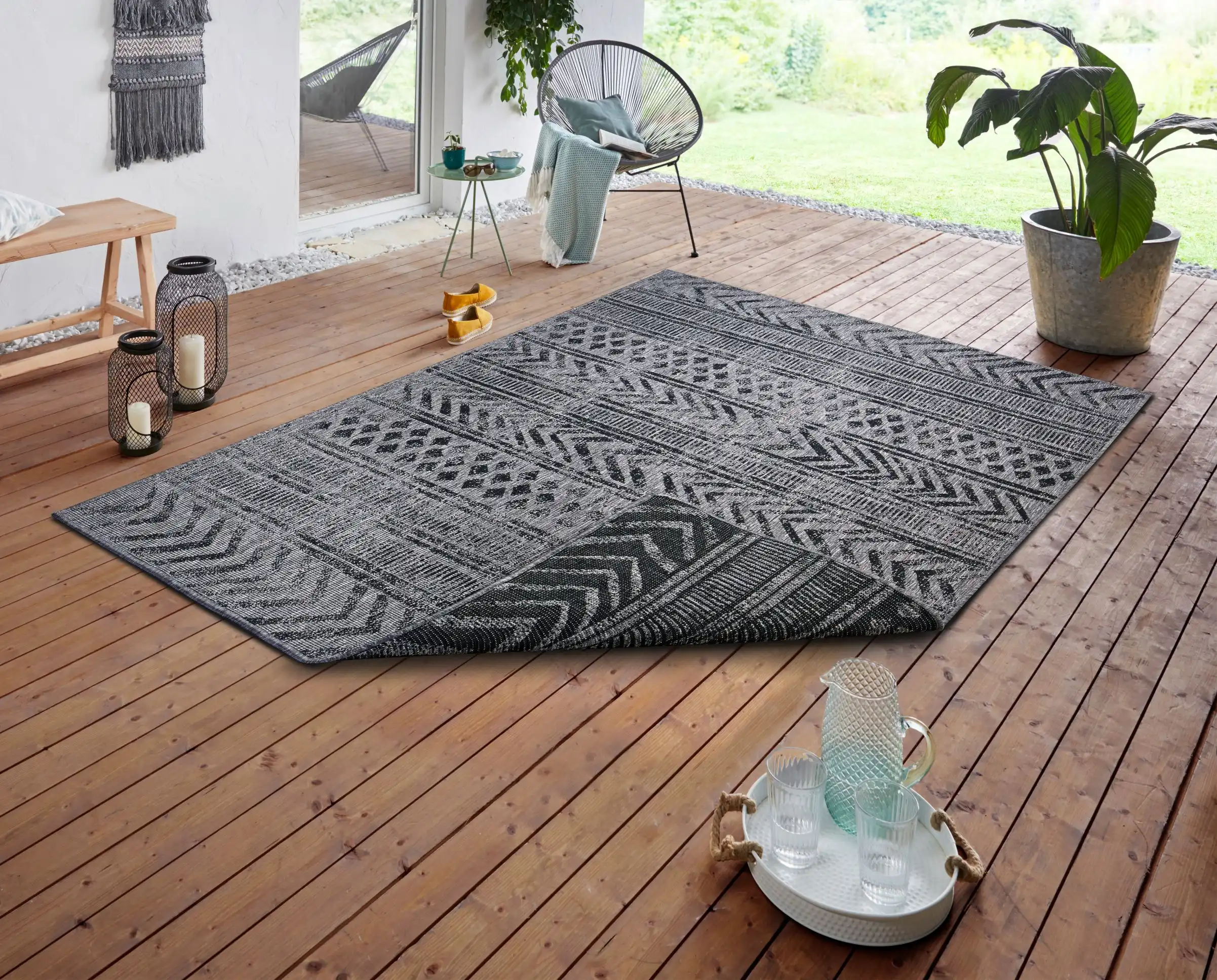 Twin Supreme 105417 Biri Night Silver Rug