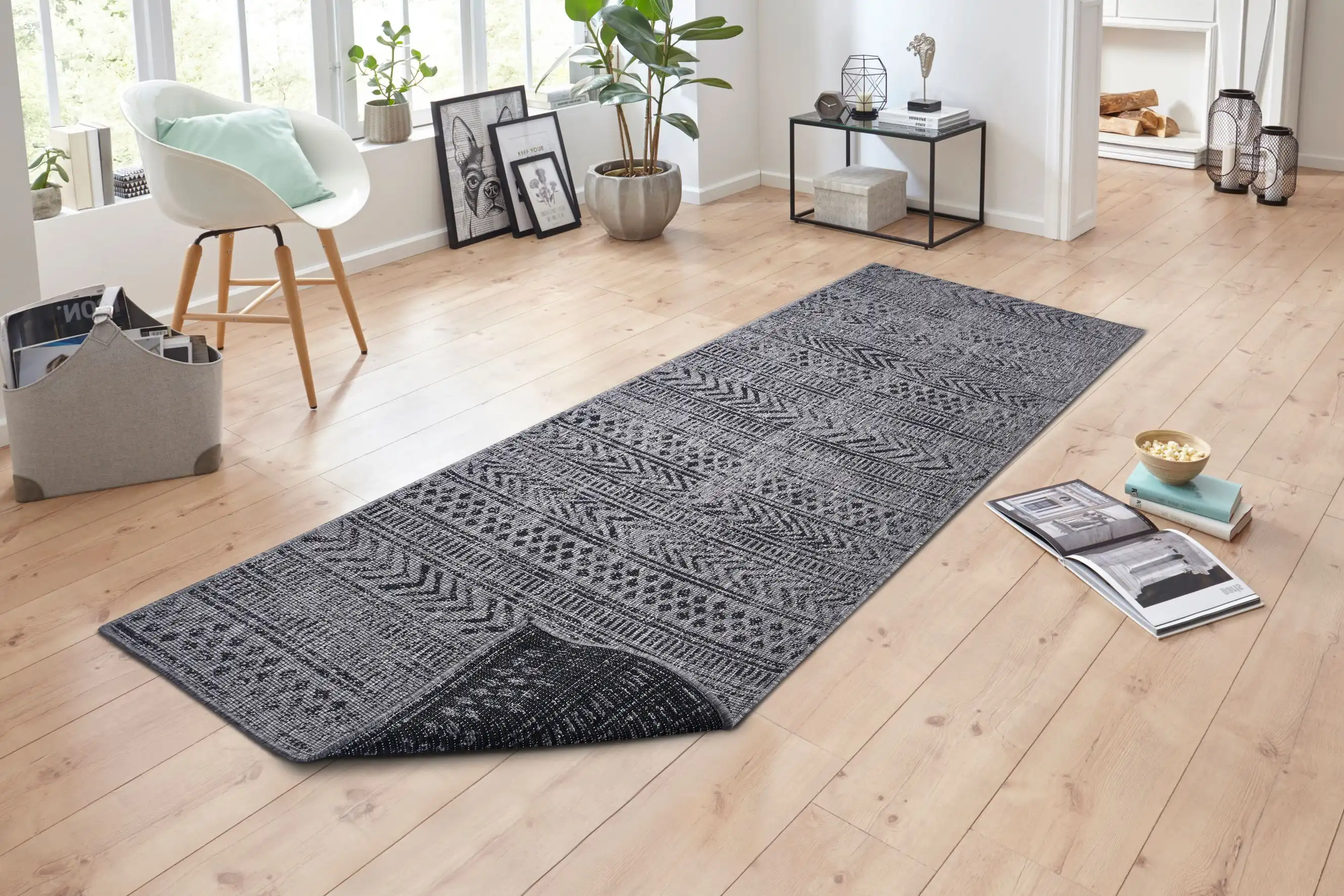 Twin Supreme 105417 Biri Night Silver Rug - Image 5