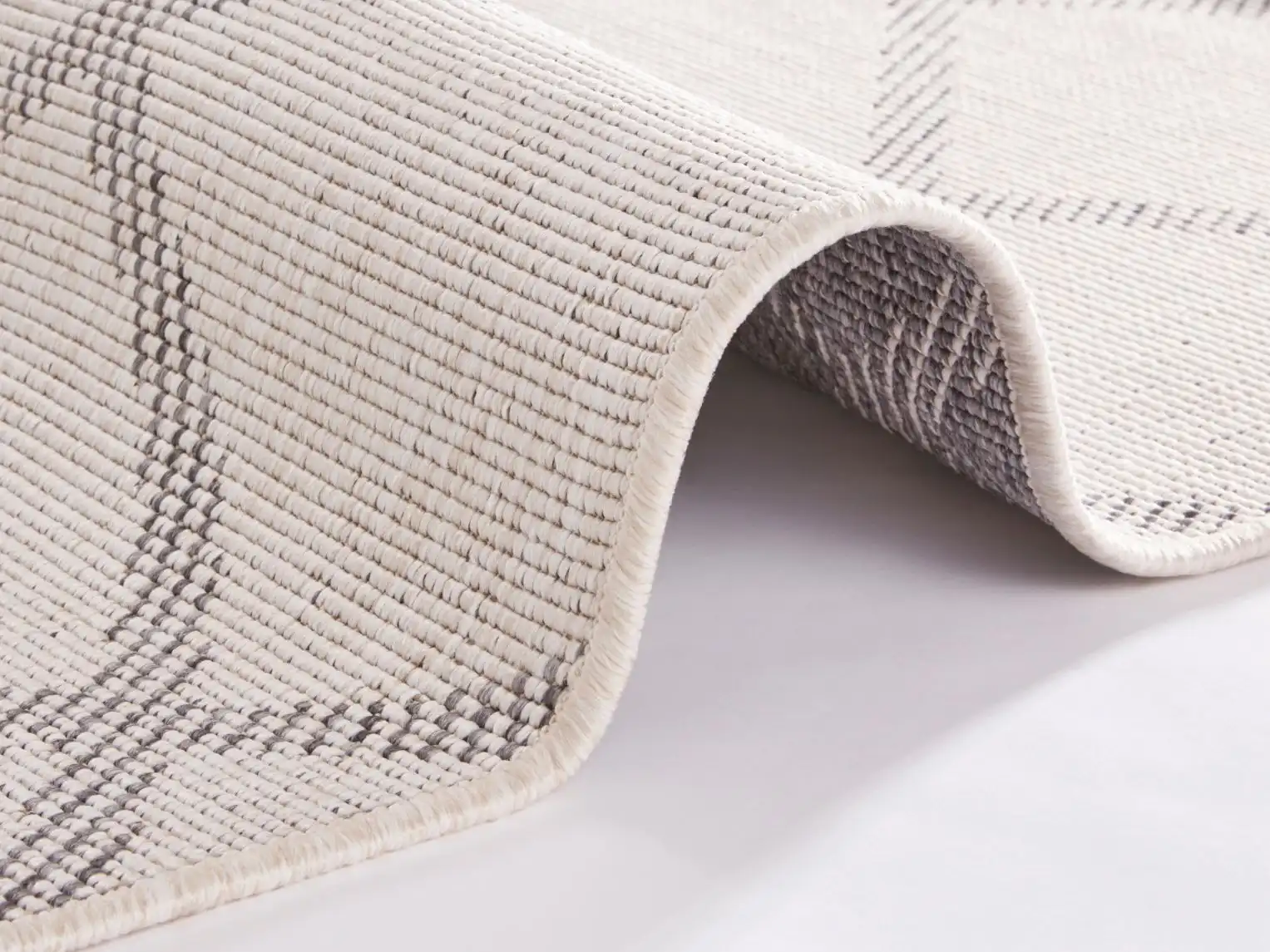 Twin Supreme 103760 Corsica Grey Cream Rug - Image 3