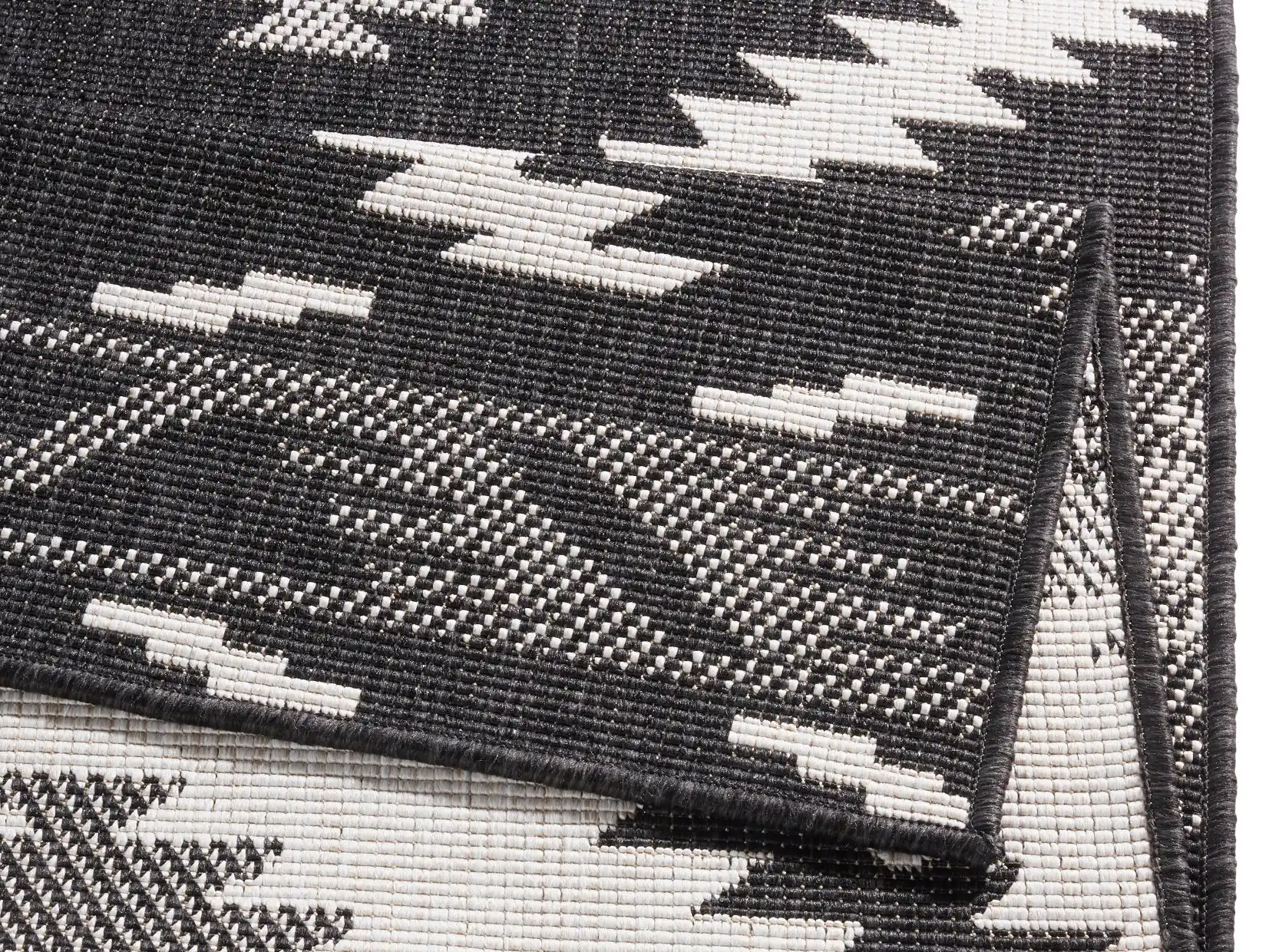 Twin Supreme 103429 Malibu Black Cream Rug - Image 4
